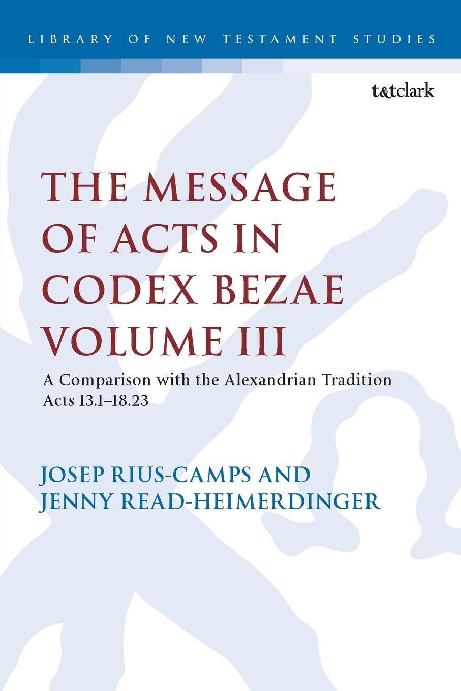 Vorderes Coverbild The Message of Acts in Codex Bezae