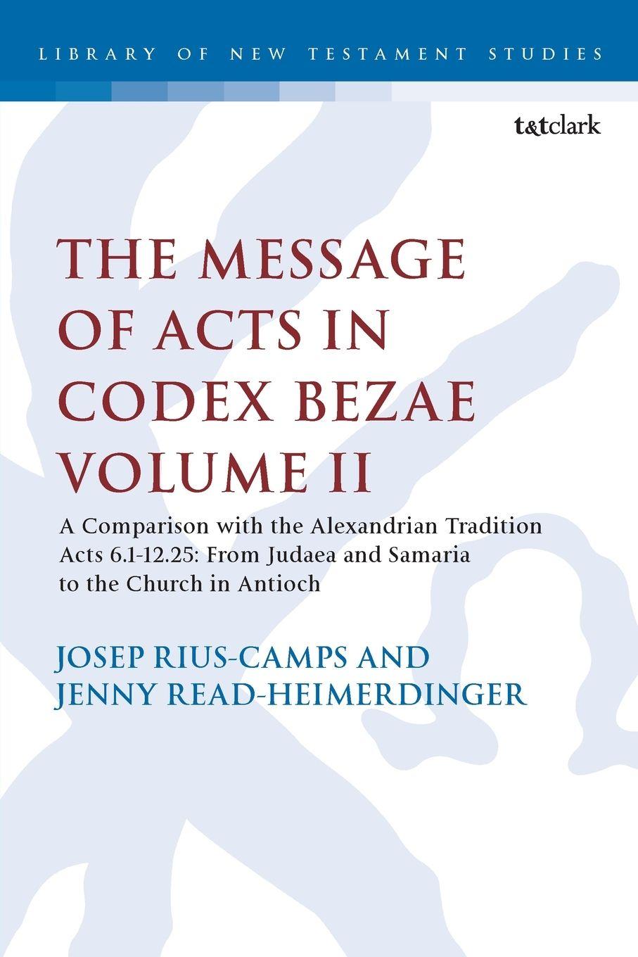 Vorderes Coverbild The Message of Acts in Codex Bezae