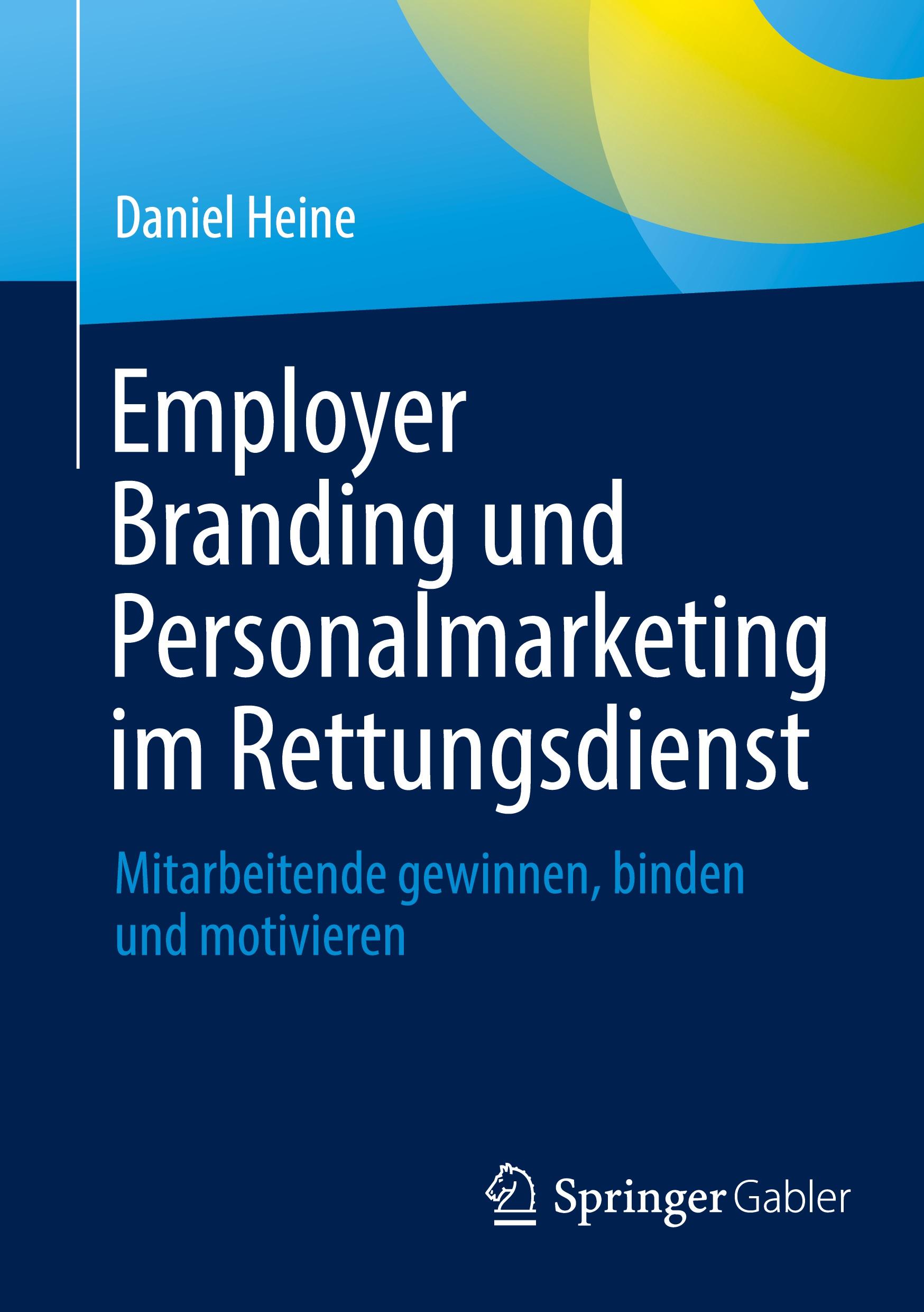 Vorderes Coverbild Employer Branding und Personalmarketing im Rettungsdienst