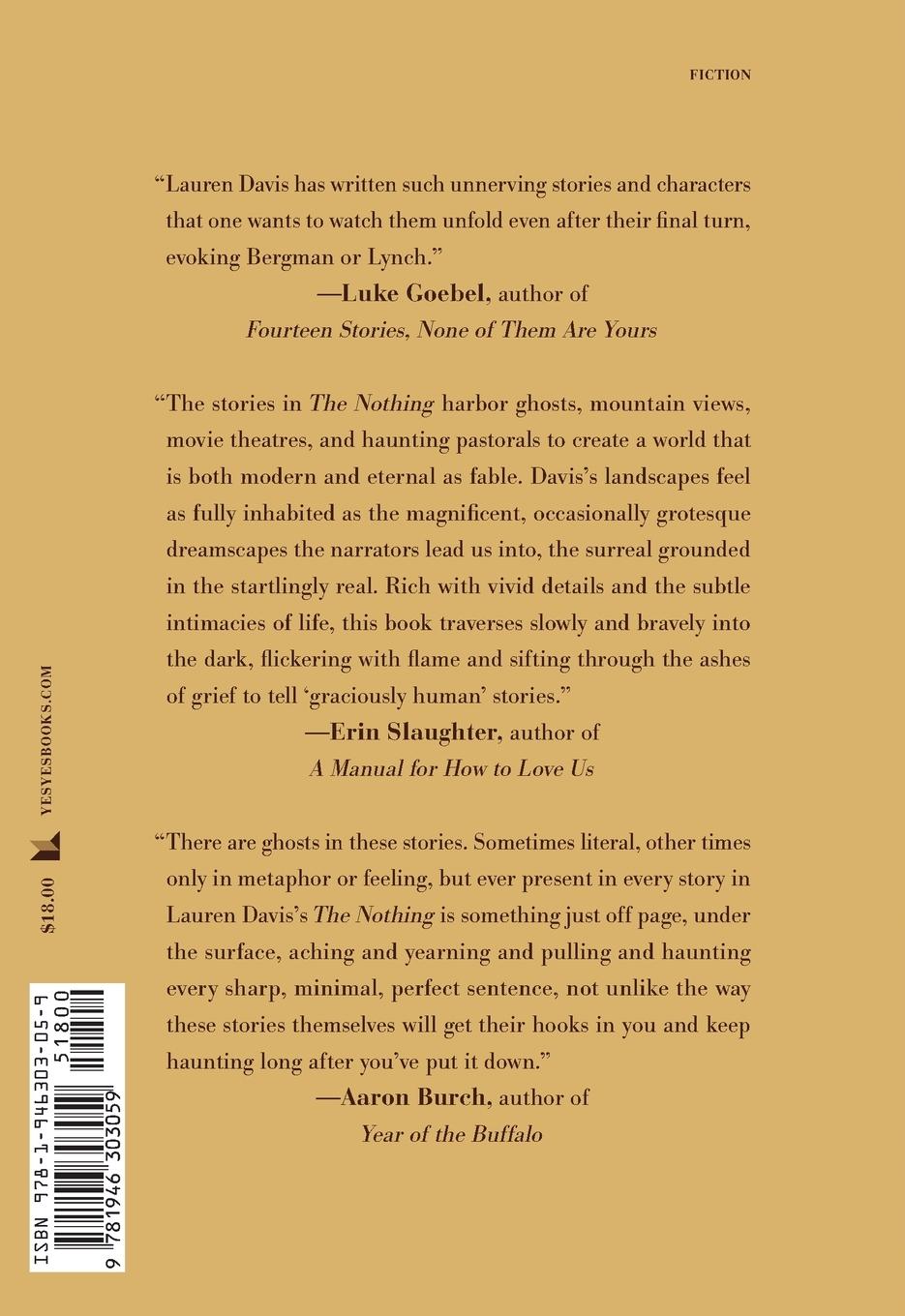 Rückseitencover The Nothing