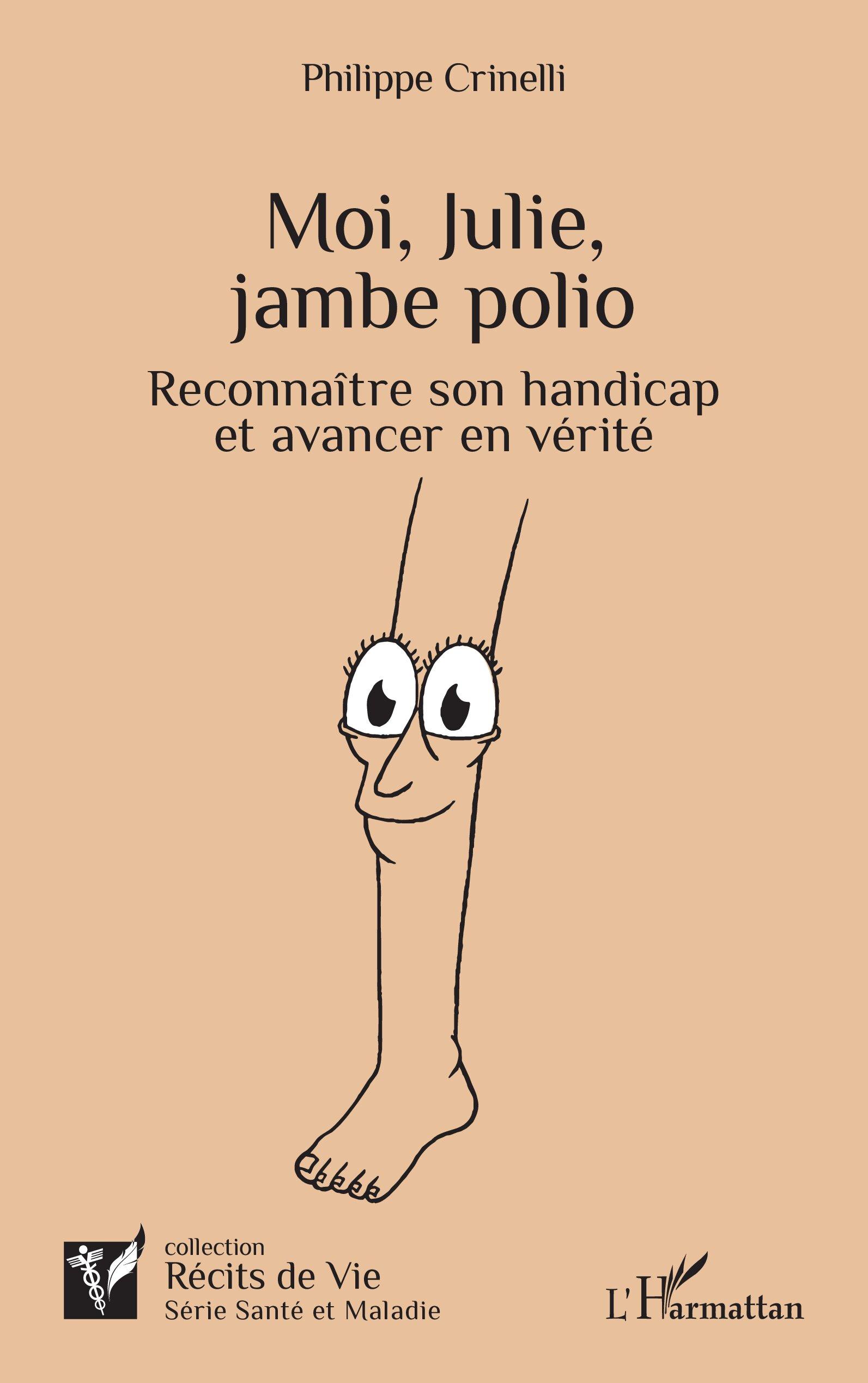 Vorderes Coverbild Moi, Julie, jambe polio