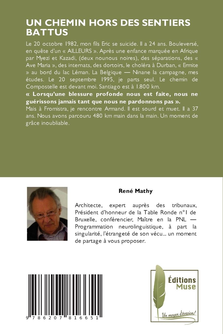 Rückseitencover UN CHEMIN HORS DES SENTIERS BATTUS