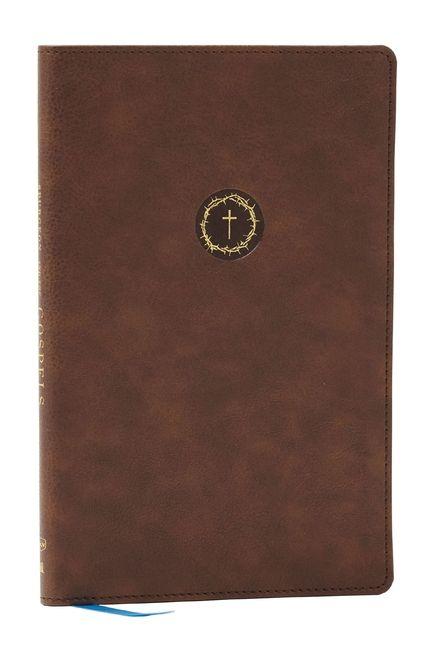 Vorderes Coverbild Spurgeon and the Gospels: The Gospels with Devotions from Charles Spurgeon (Nkjv, Brown Leathersoft, Comfort Print)
