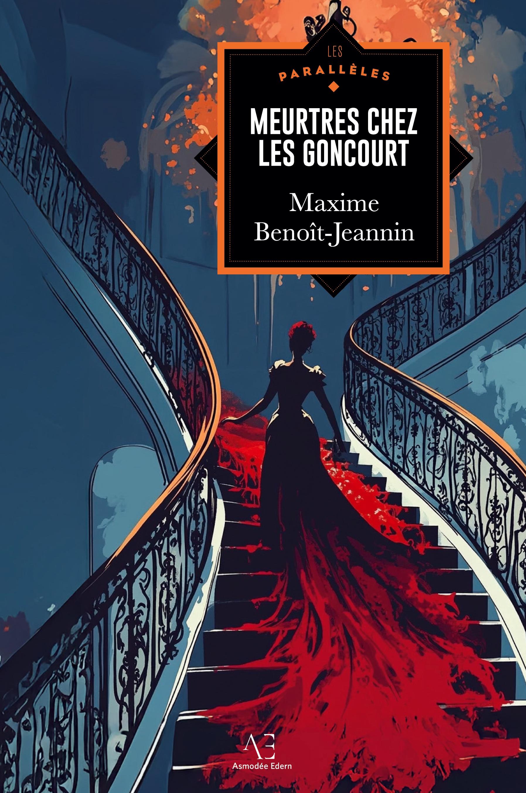 Vorderes Coverbild Meurtres chez les Goncourt