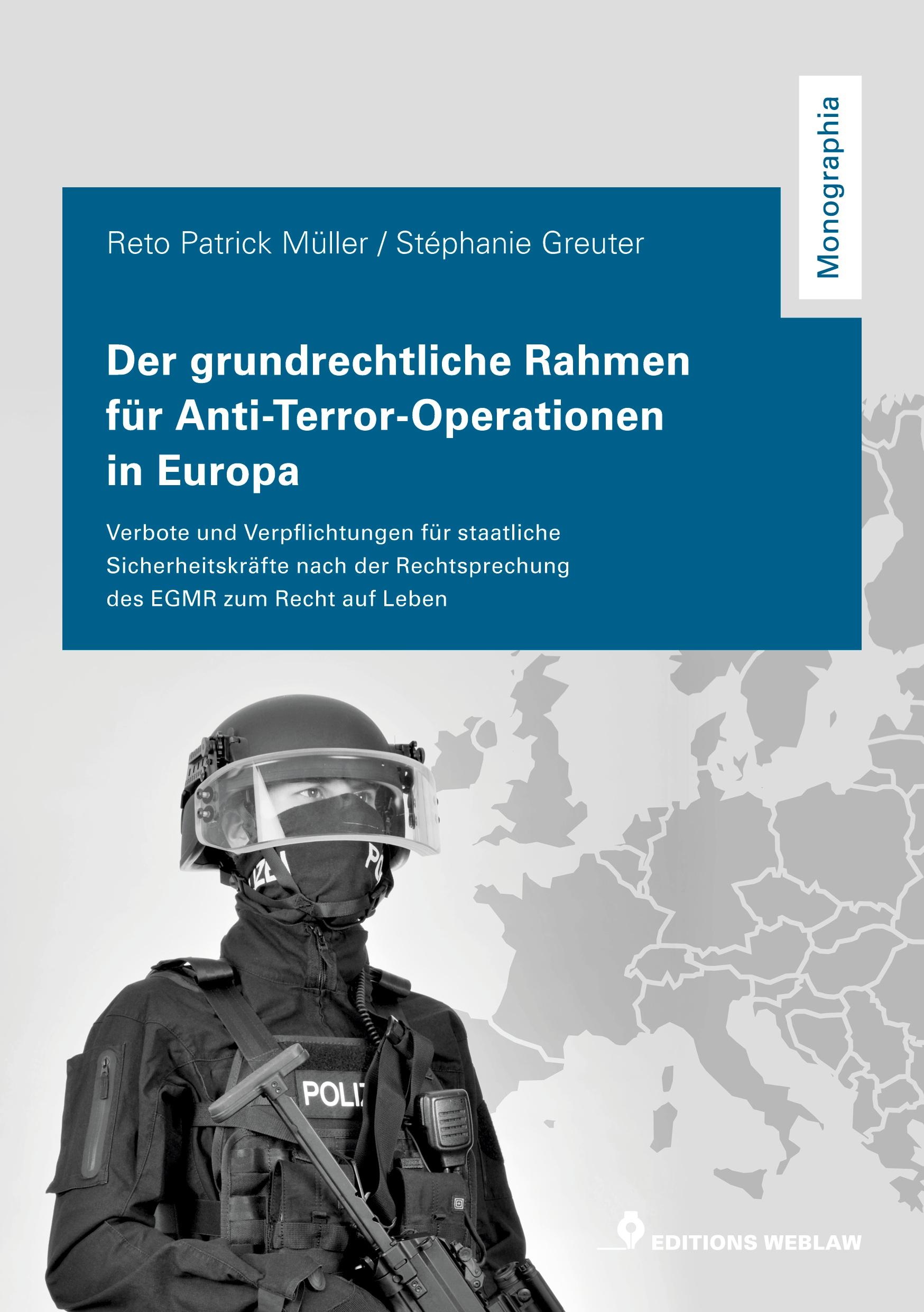 Vorderes Coverbild Der grundrechtliche Rahmen für Anti-Terror-Operationen in Europa