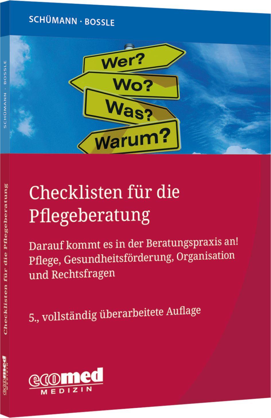 Vorderes Coverbild Checklisten für die Pflegeberatung
