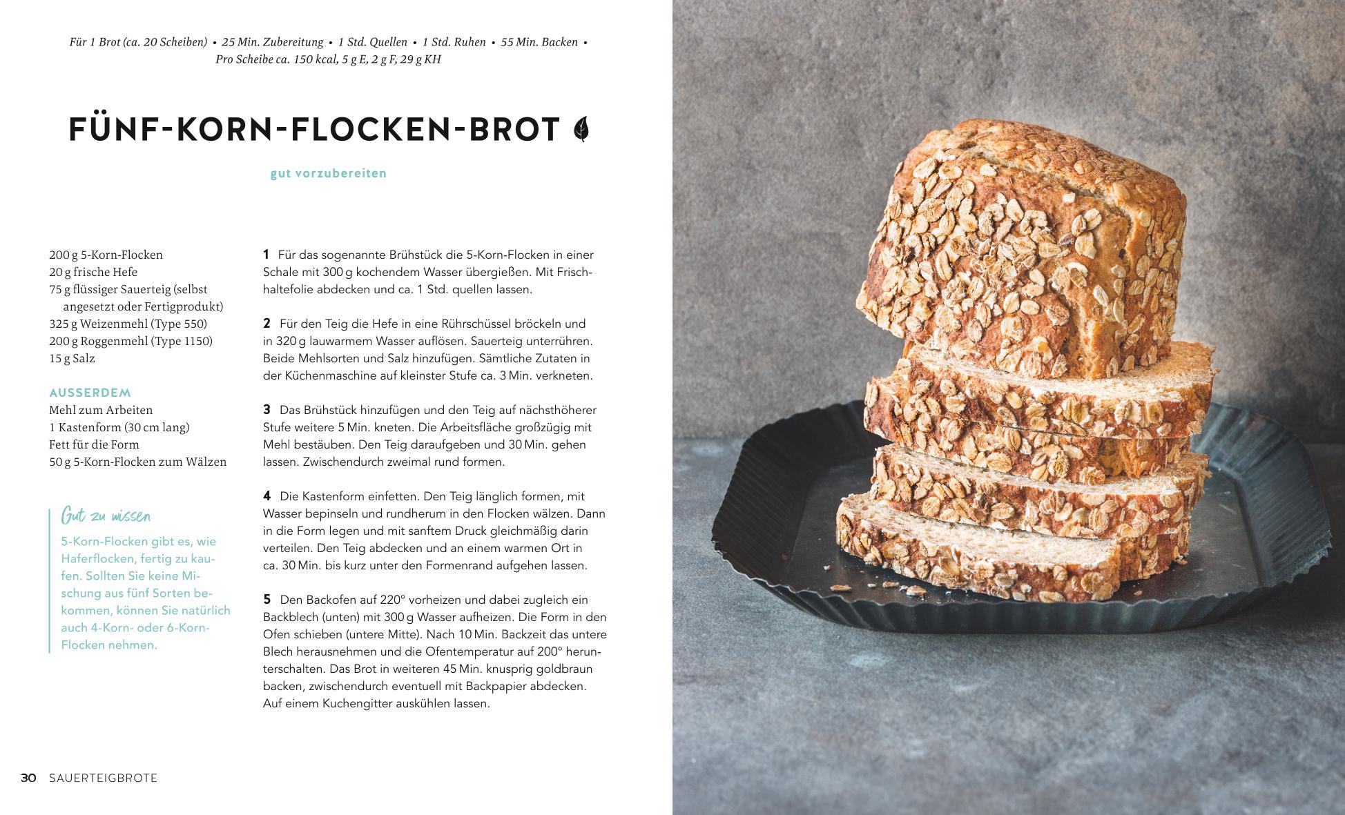 Beispielinhalt (Bild) Brot backen