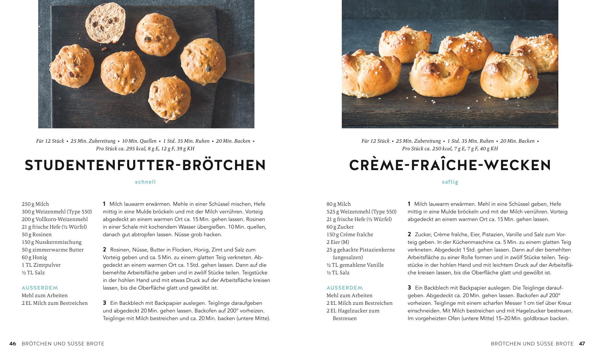 Beispielinhalt (Bild) Brot backen