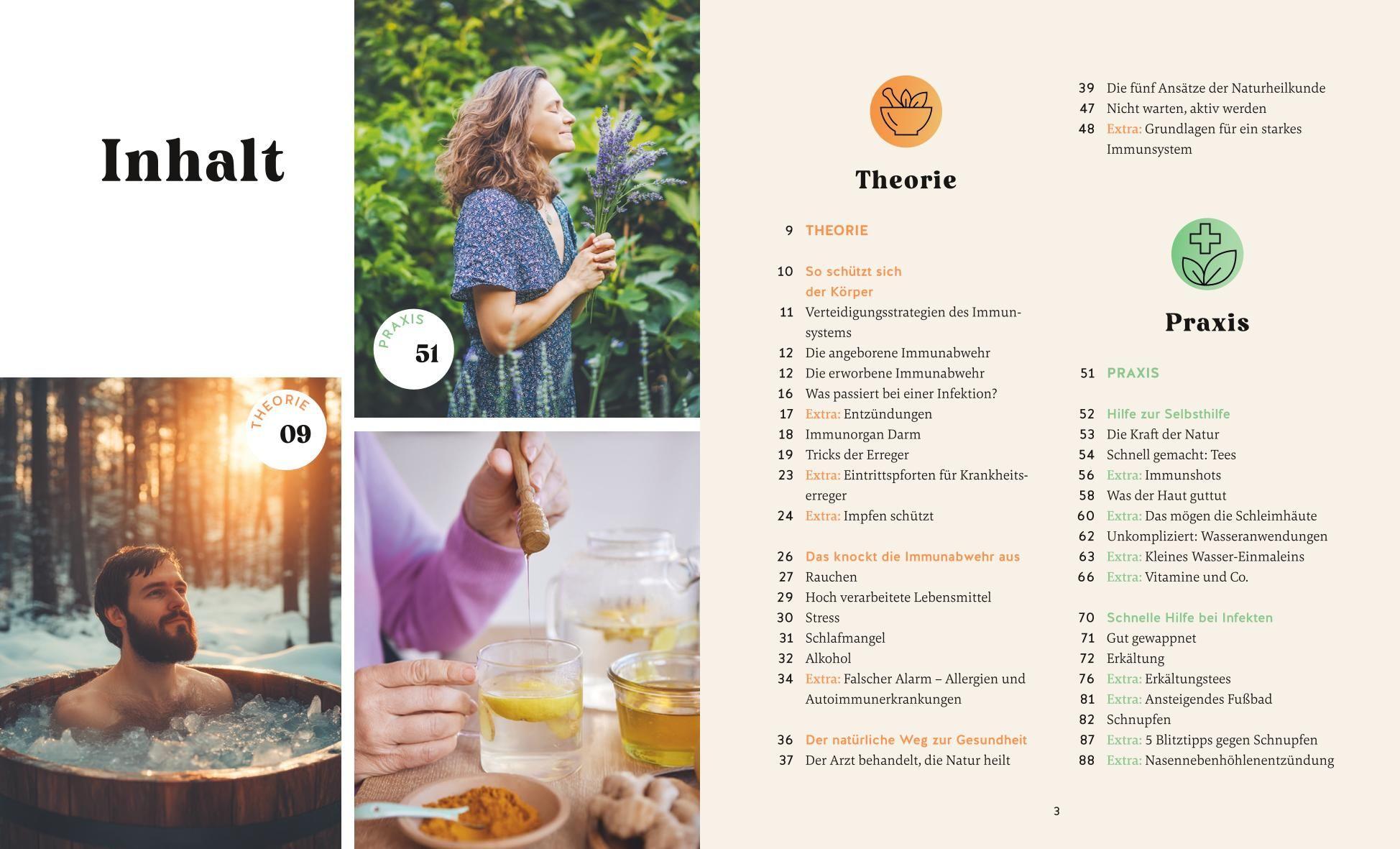 Beispielinhalt (Bild) Meine Gesundheitsretter aus der Natur für ein starkes Immunsystem