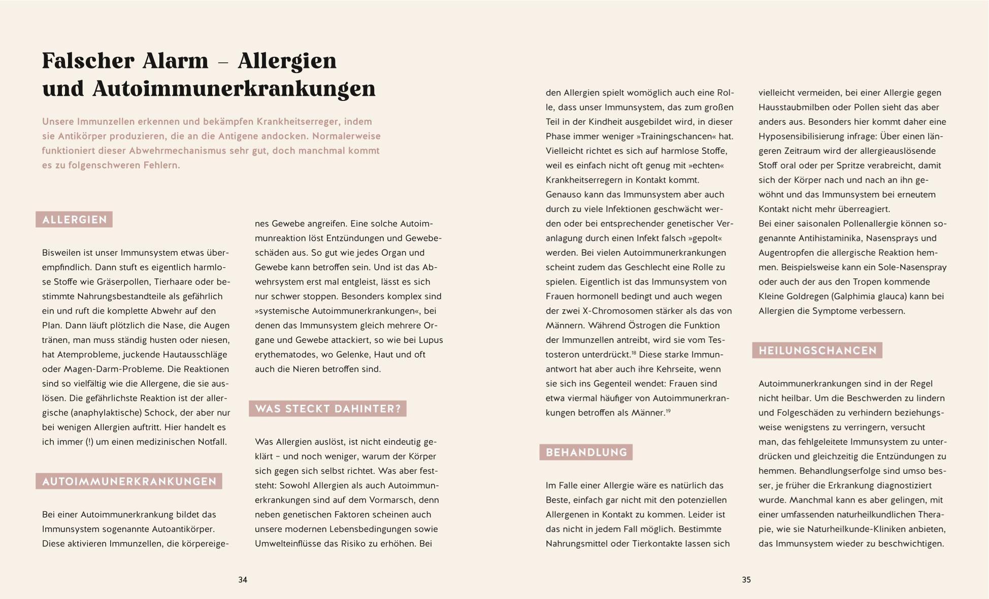 Beispielinhalt (Bild) Meine Gesundheitsretter aus der Natur für ein starkes Immunsystem