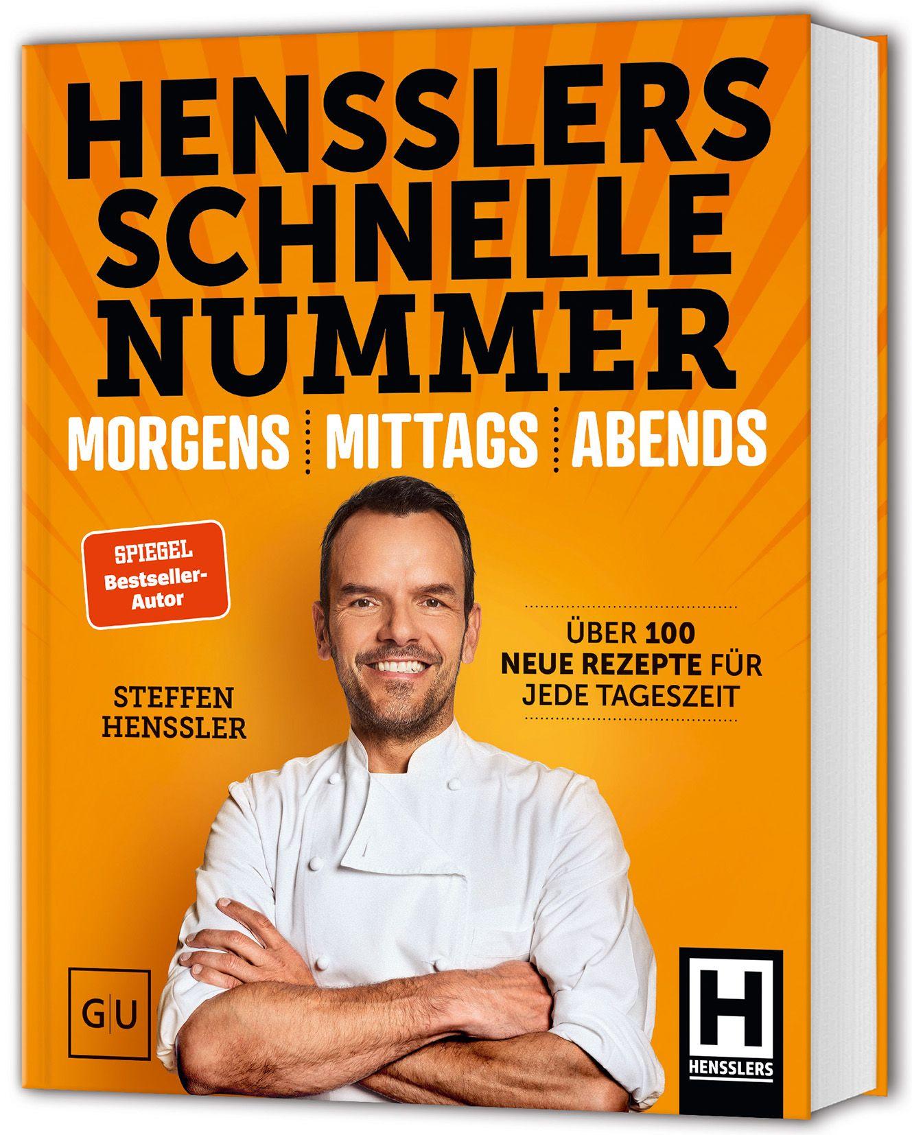 Vorderes Coverbild Hensslers Schnelle Nummer - morgens, mittags, abends