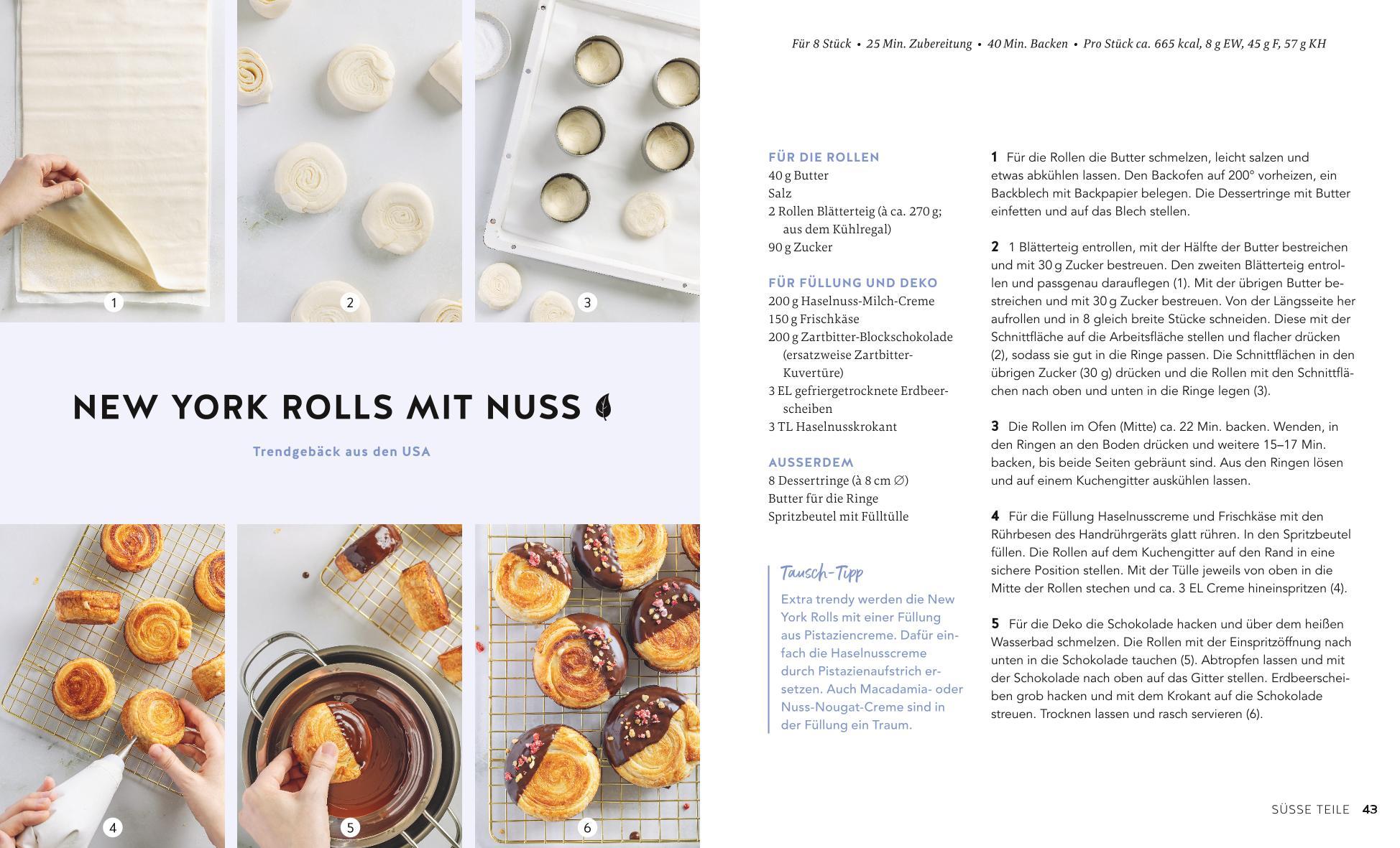 Beispielinhalt (Bild) Blätterteig