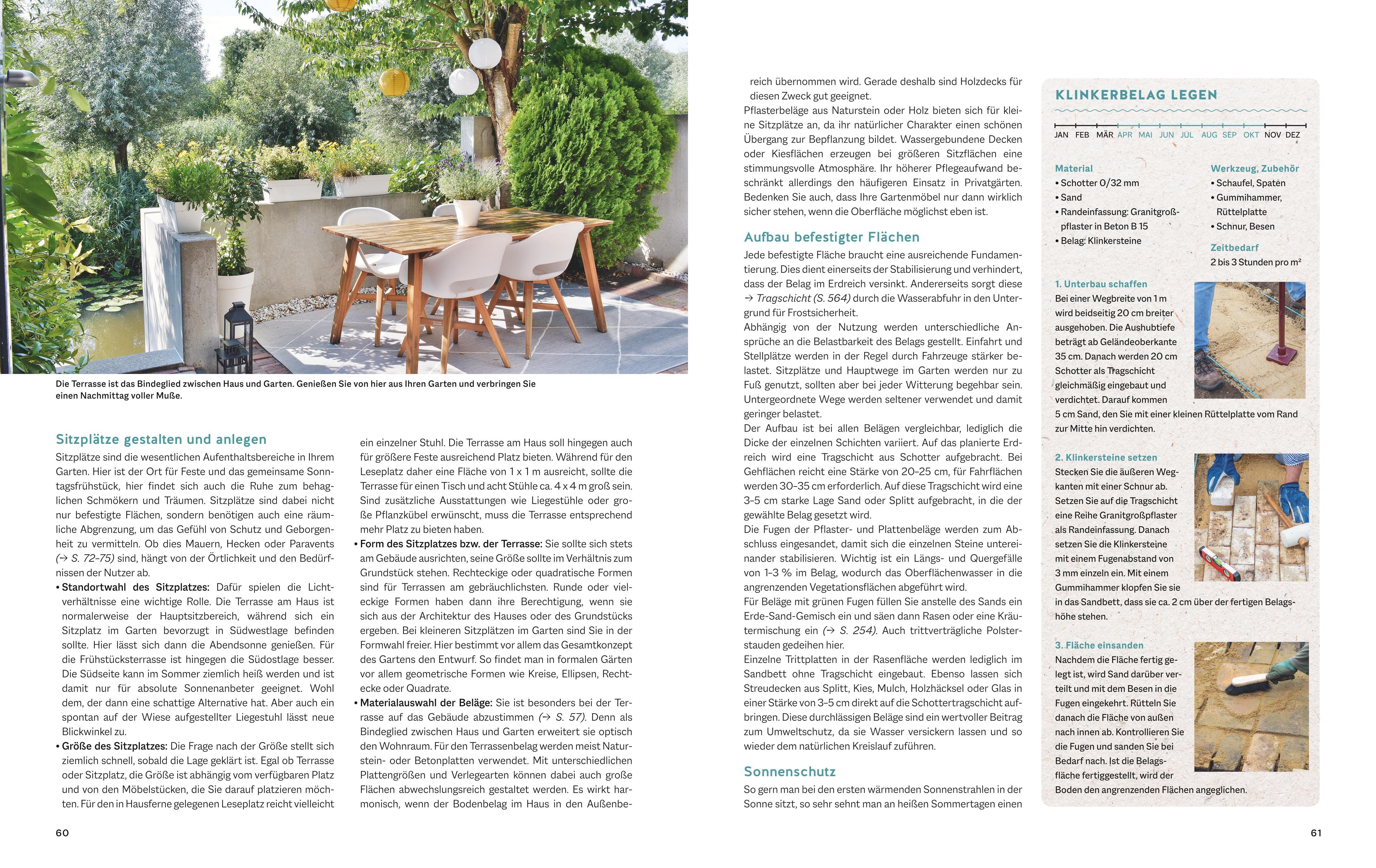 Beispielinhalt (Bild) Das große Praxishandbuch Garten