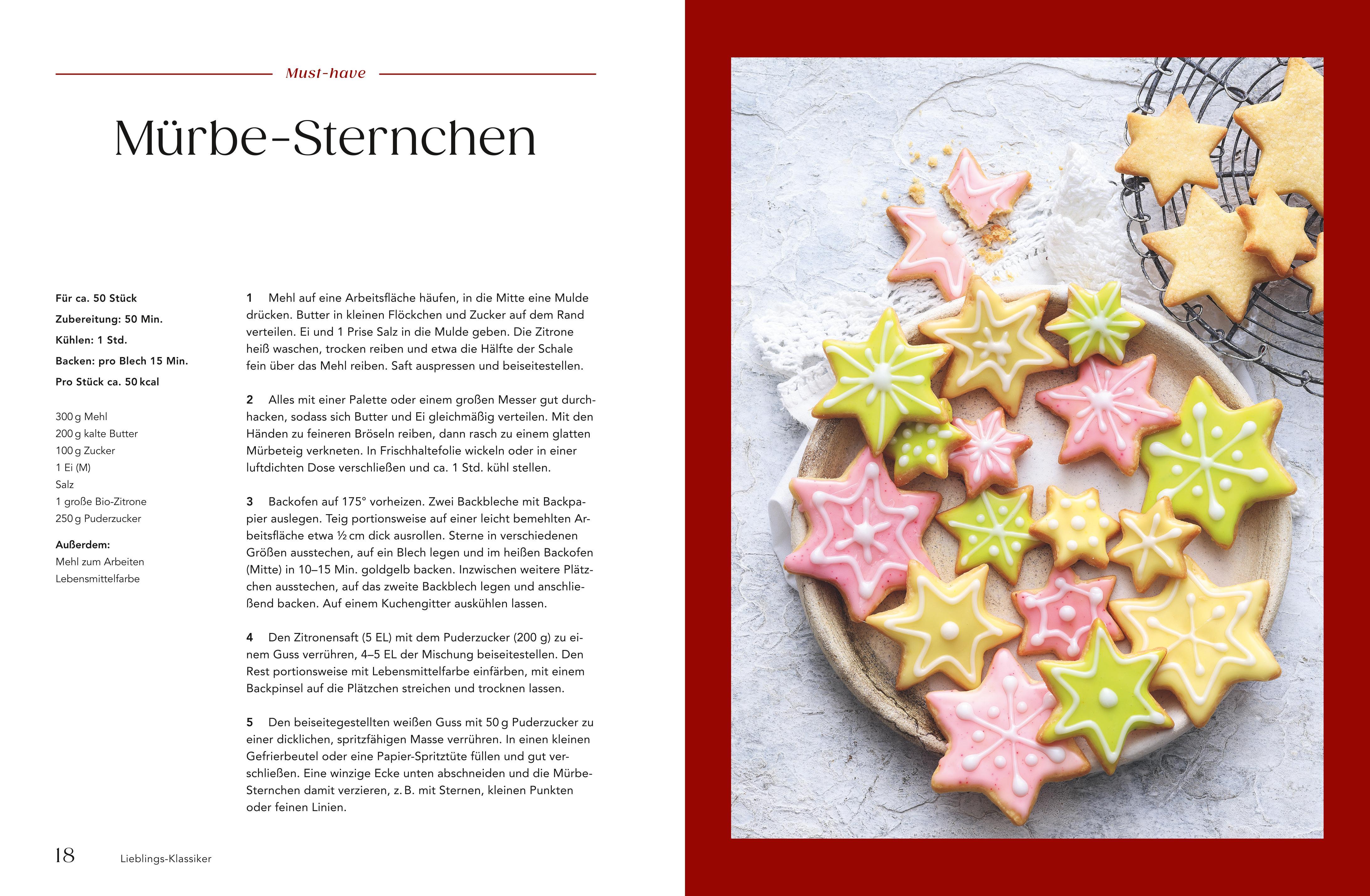 Beispielinhalt (Bild) Weihnachtsbäckerei