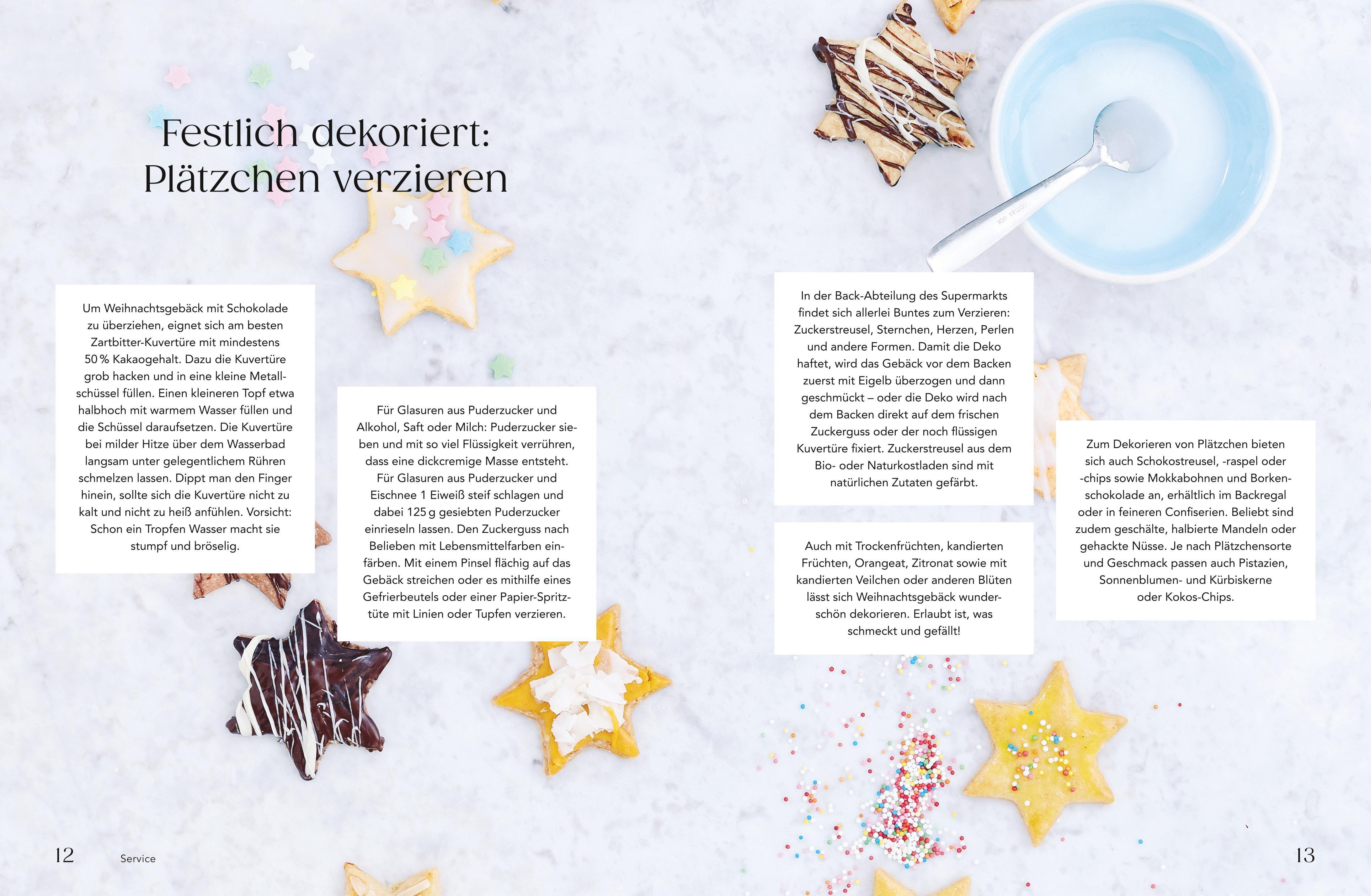Beispielinhalt (Bild) Weihnachtsbäckerei