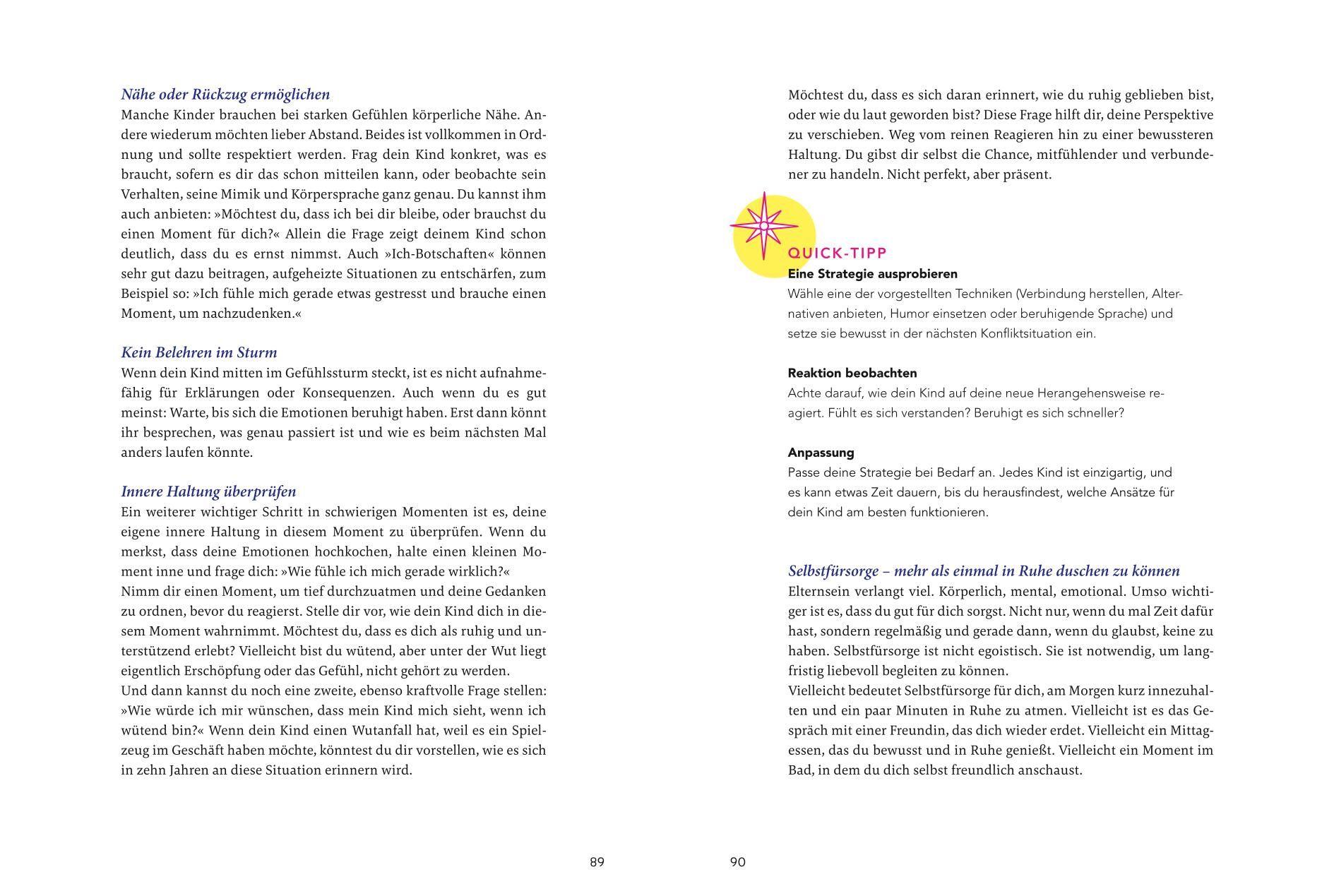 Beispielinhalt (Bild) Wut, Trotz und Tränen