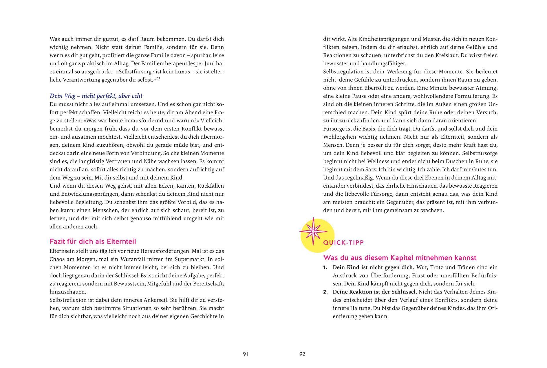 Beispielinhalt (Bild) Wut, Trotz und Tränen