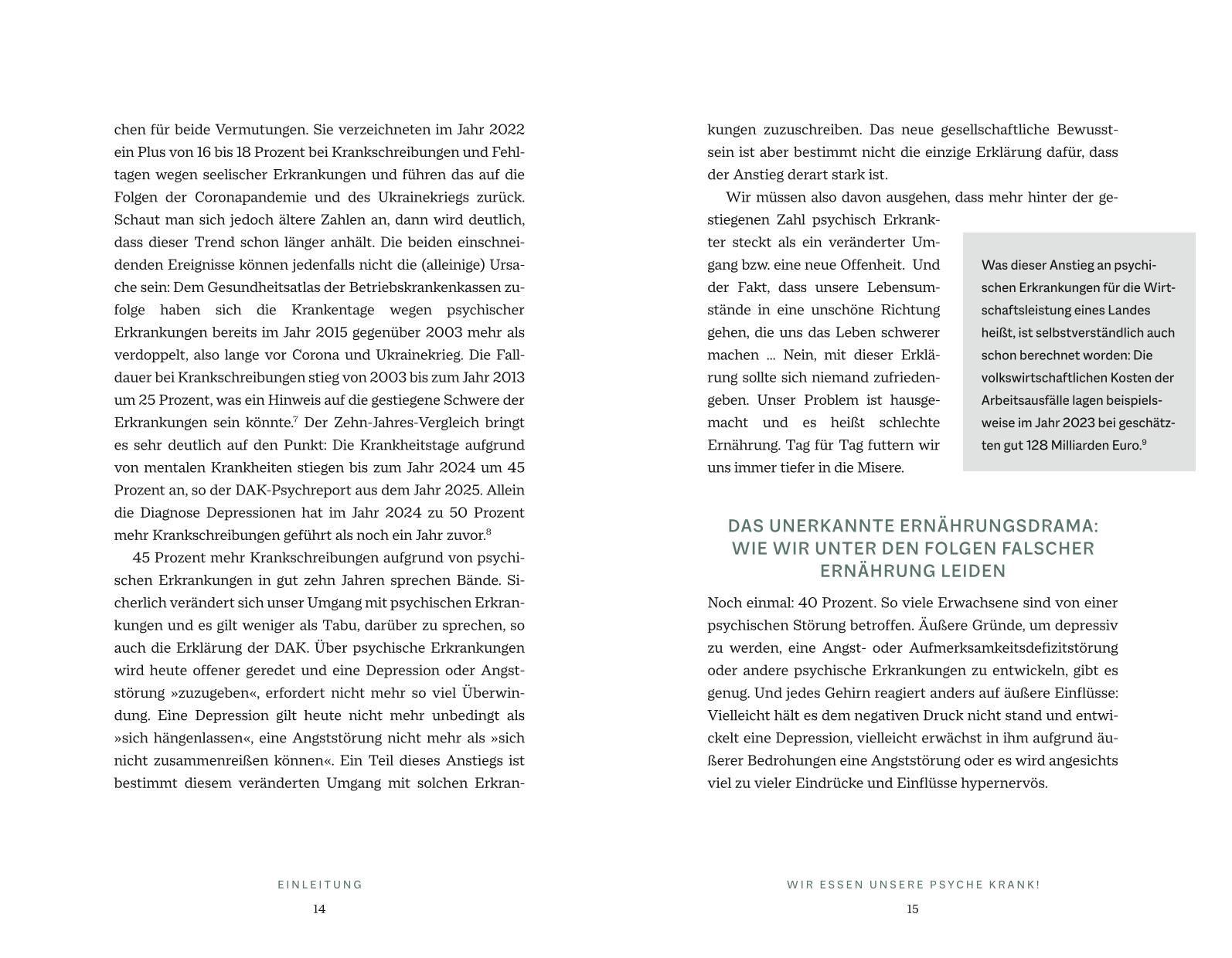 Beispielinhalt (Bild) Das Psyche-Darm-Paradox