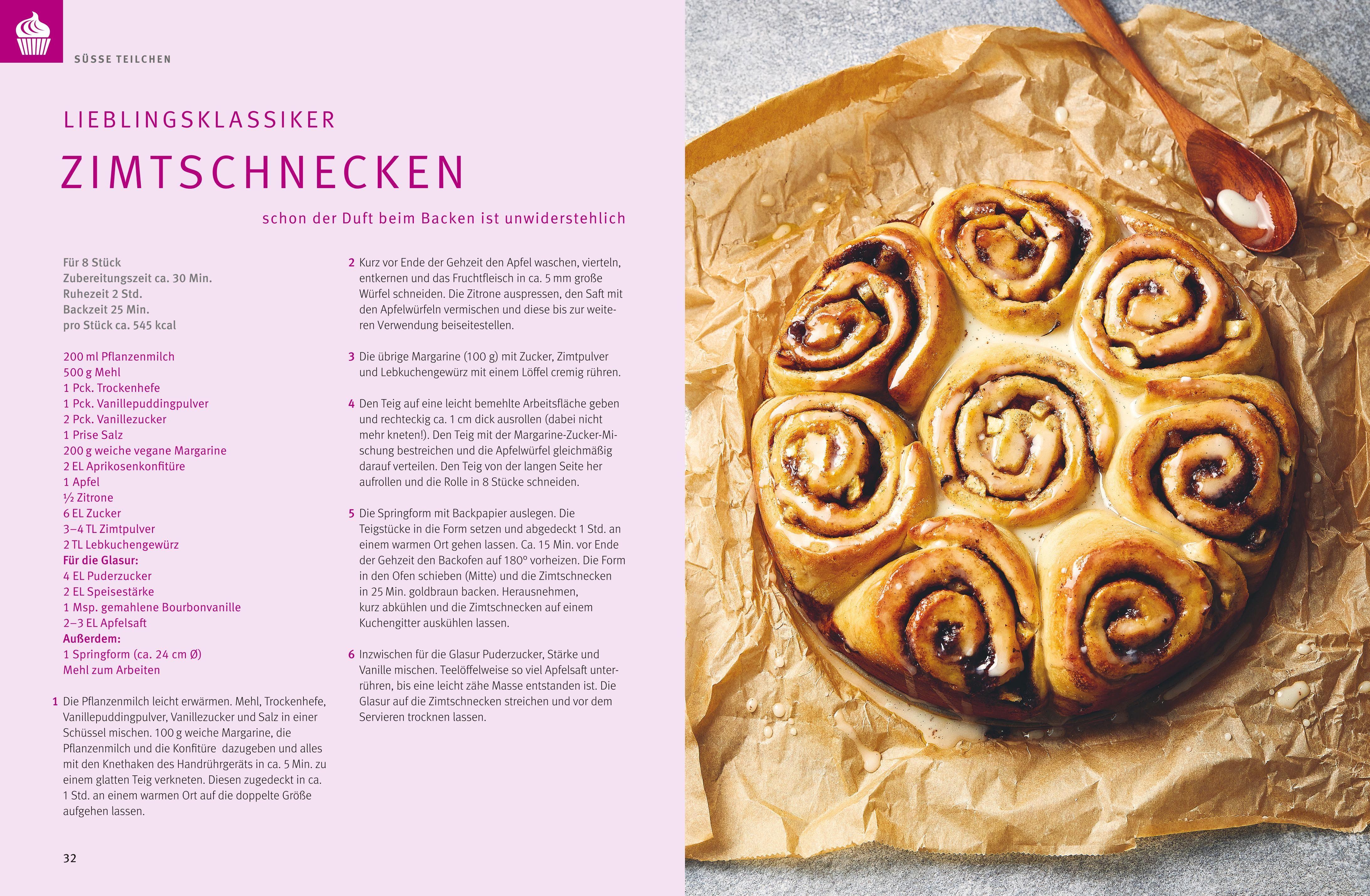 Beispielinhalt (Bild) Vegan backen! Das Goldene von GU