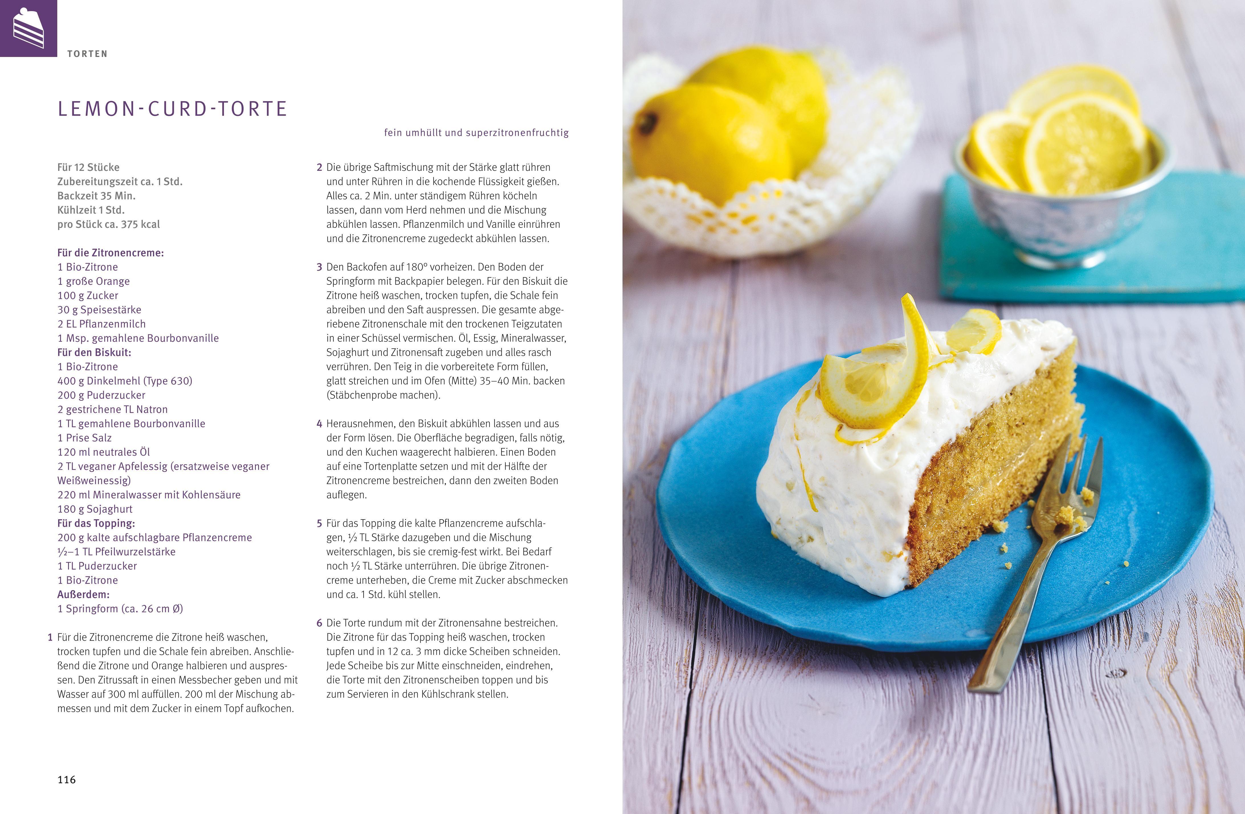 Beispielinhalt (Bild) Vegan backen! Das Goldene von GU