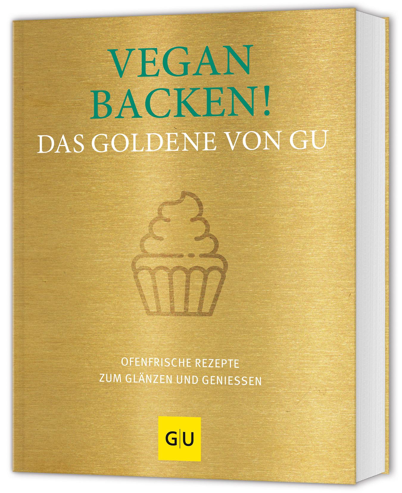 Vorderes Coverbild Vegan backen! Das Goldene von GU