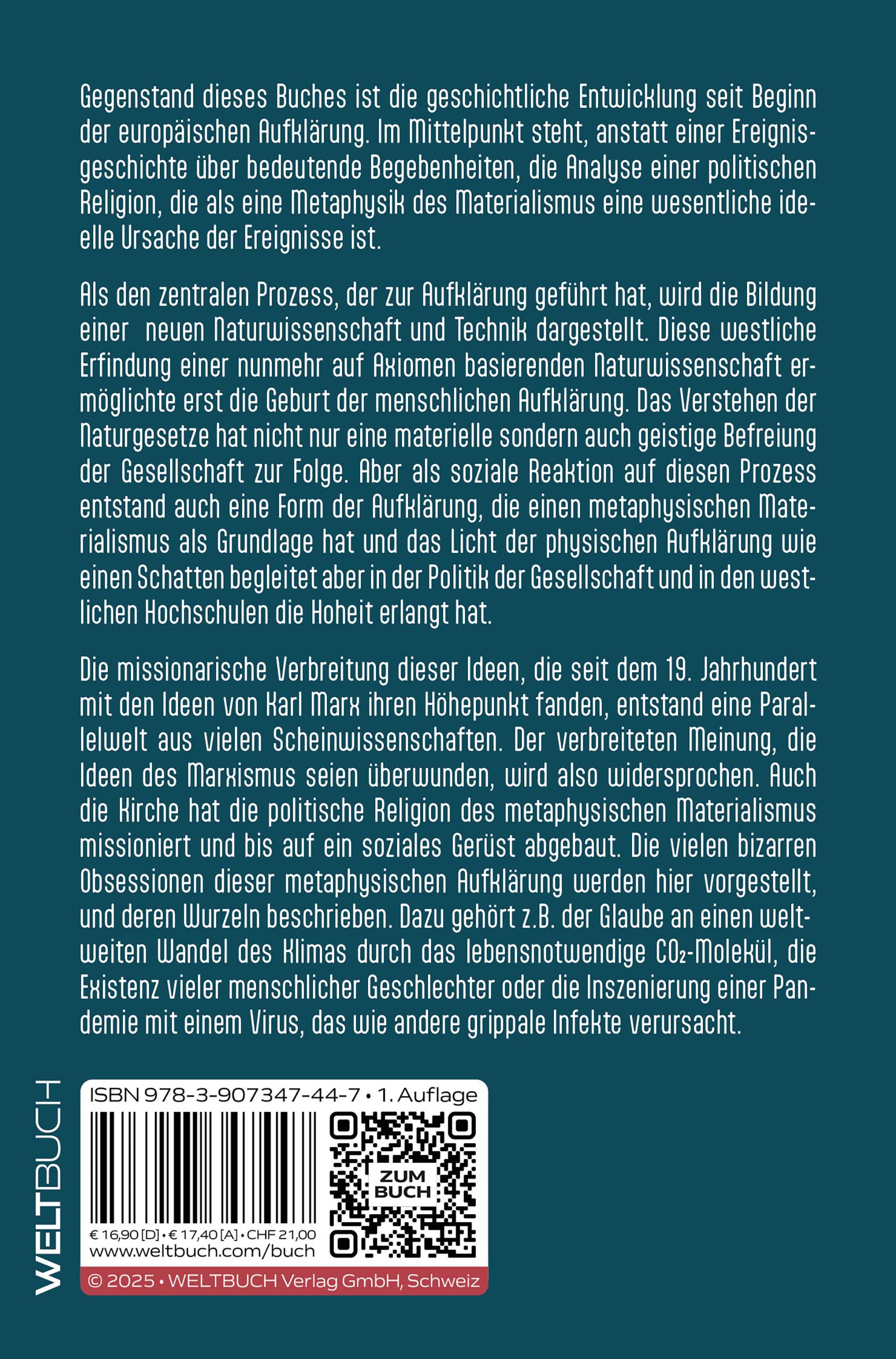 Beispielinhalt (Bild) Der Ursprung vom Ende