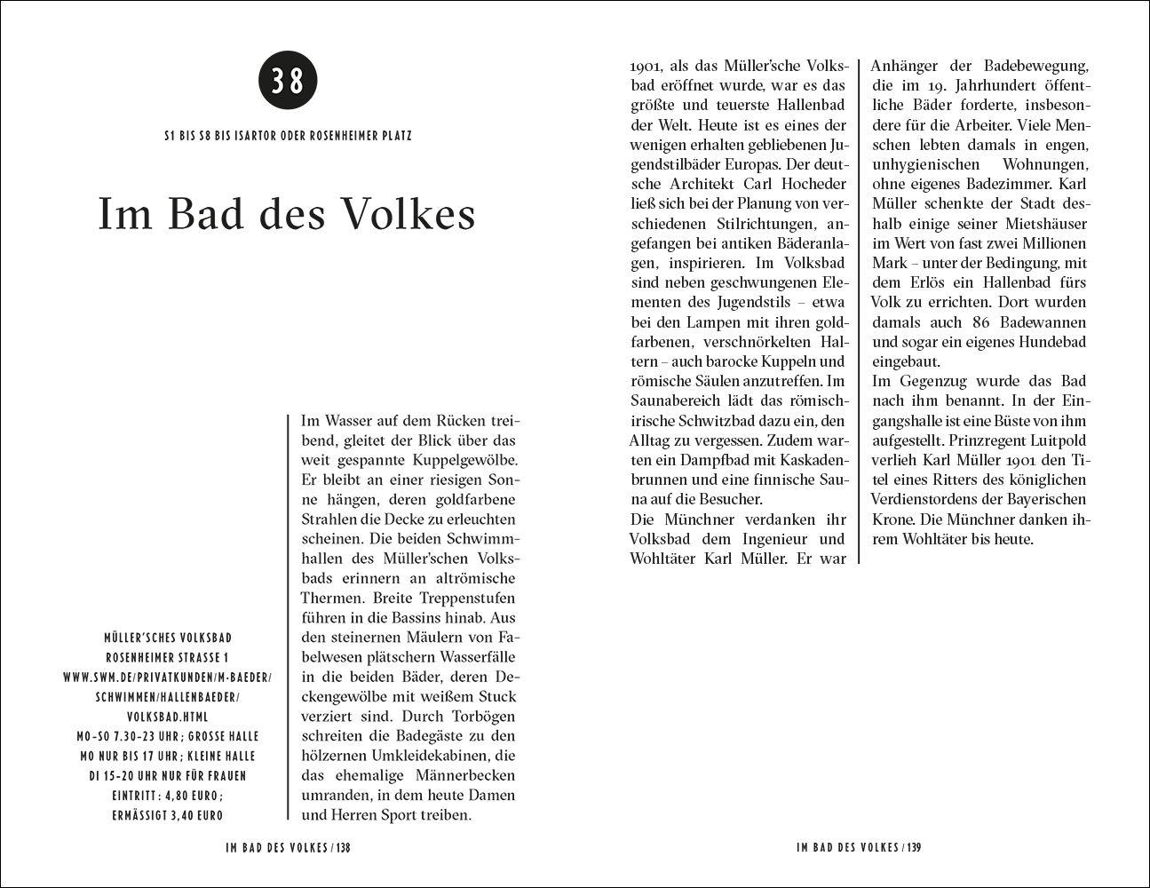 Beispielinhalt (Bild) München Reiseführer LIEBLINGSORTE