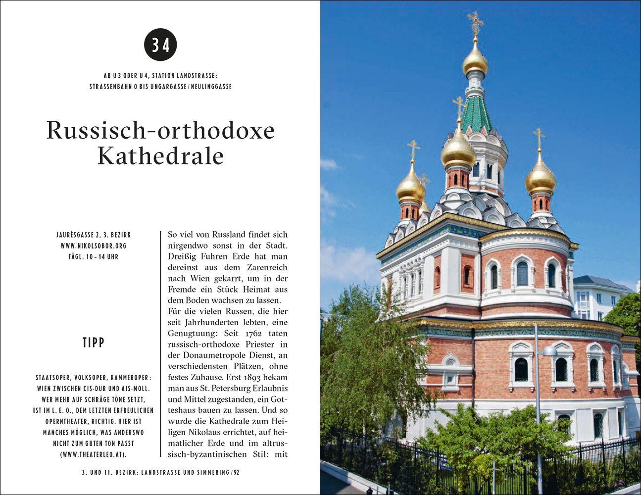 Beispielinhalt (Bild) Wien Reiseführer LIEBLINGSORTE