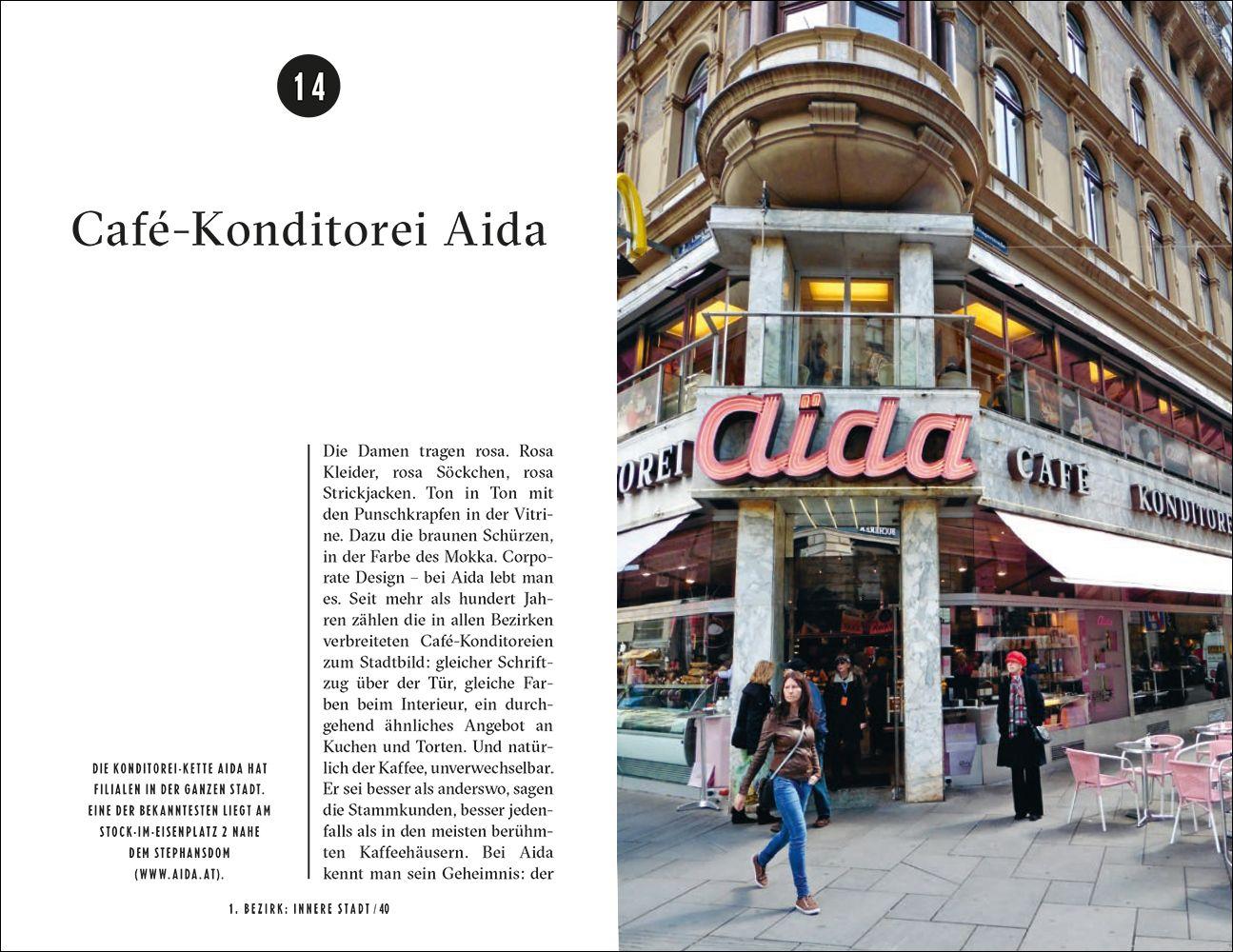 Beispielinhalt (Bild) Wien Reiseführer LIEBLINGSORTE