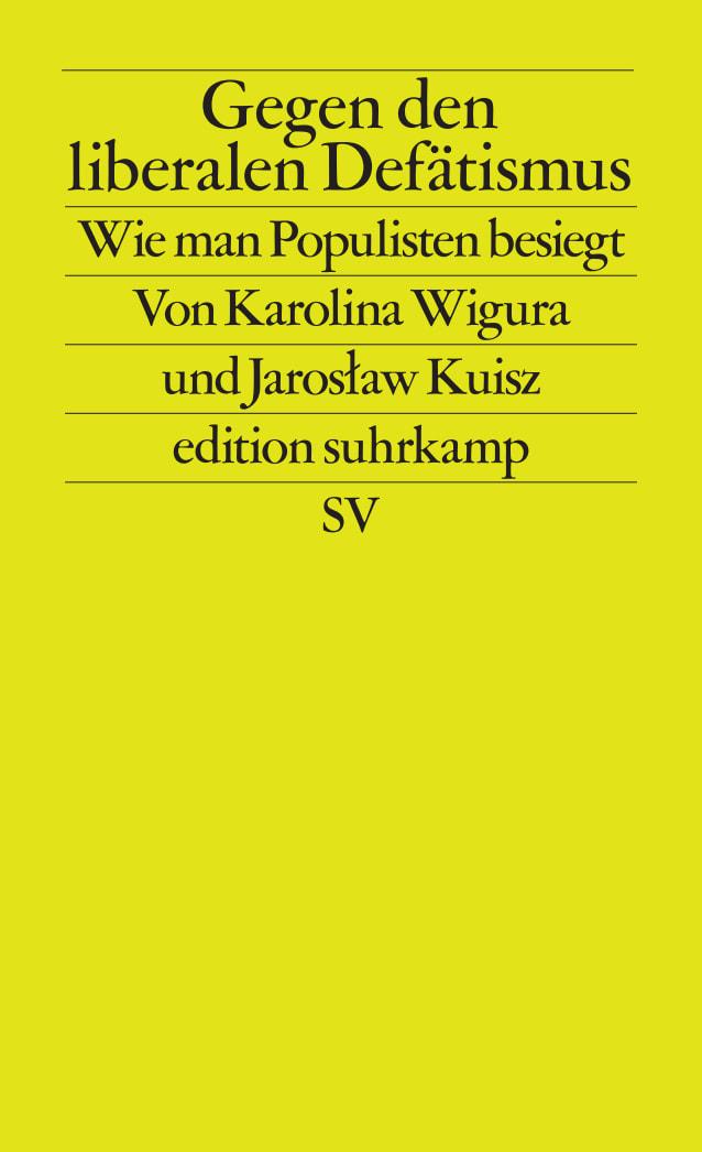 Vorderes Coverbild Gegen den liberalen Defätismus