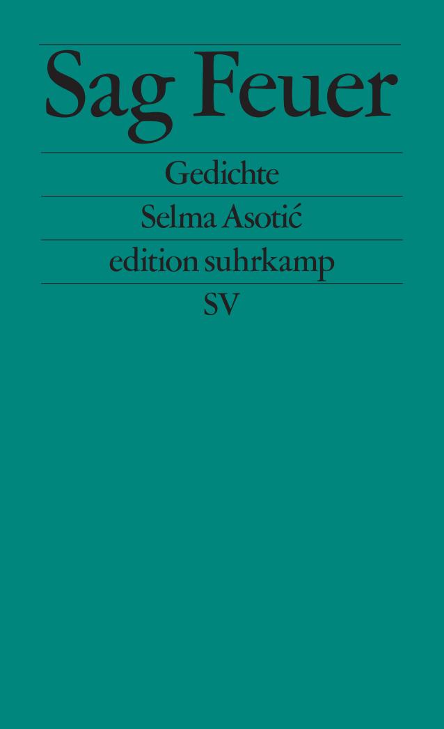 Vorderes Coverbild Sag Feuer