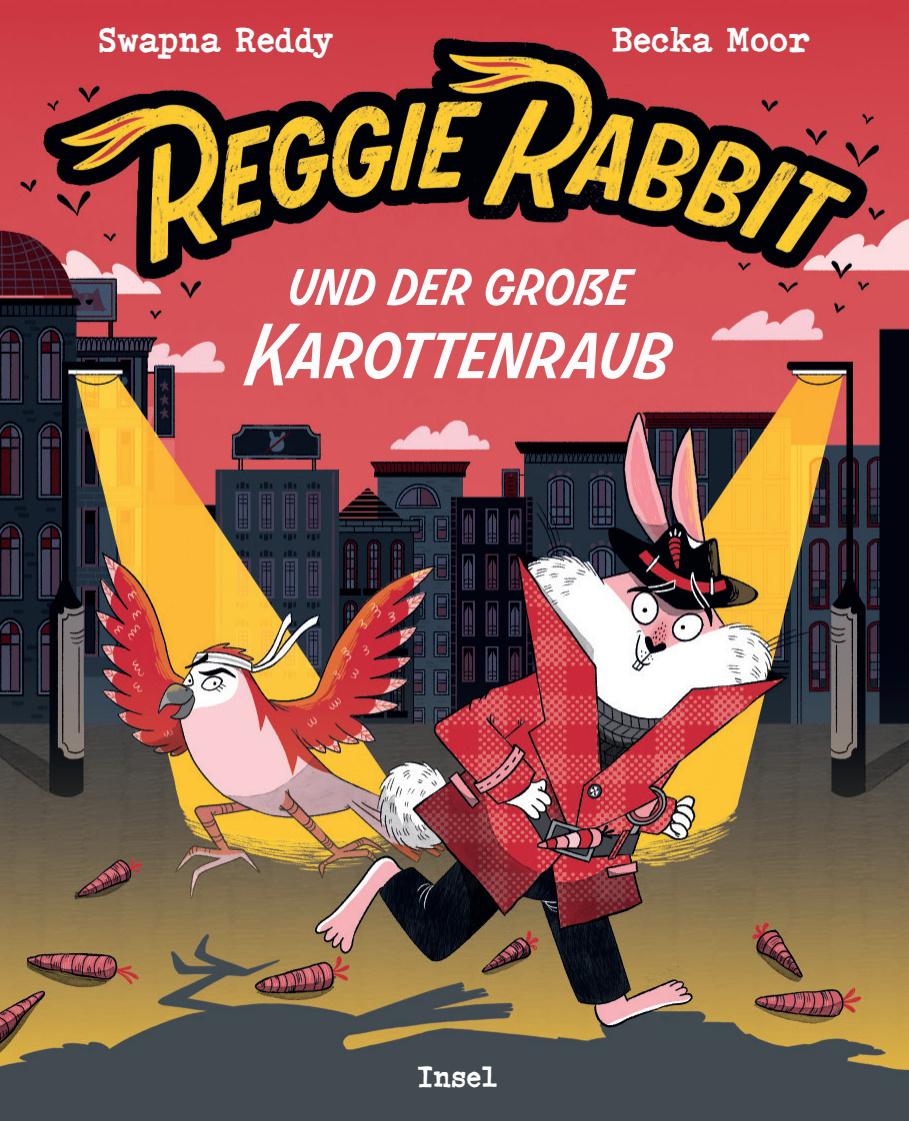 Vorderes Coverbild Reggie Rabbit und der große Karottenraub