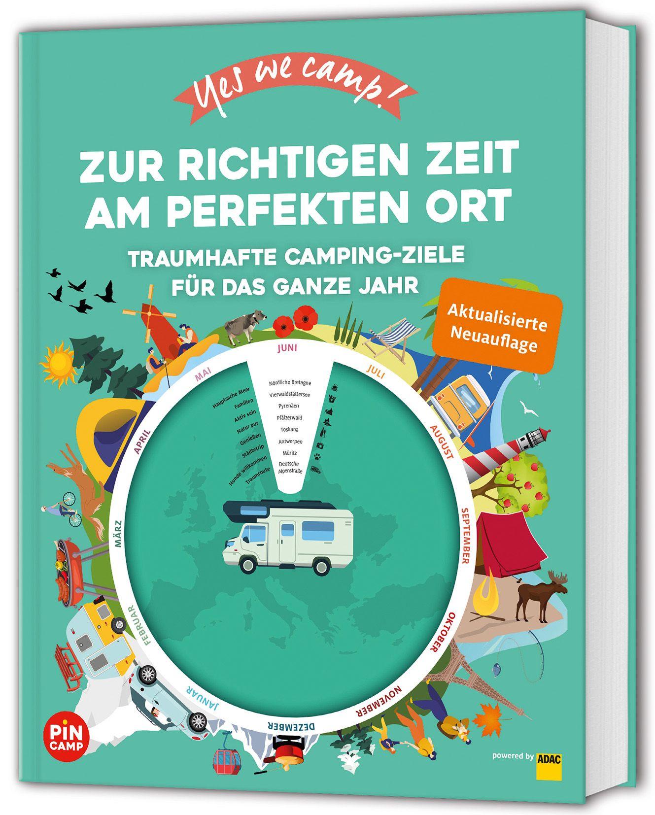 Vorderes Coverbild Yes we camp! Zur richtigen Zeit am perfekten Ort