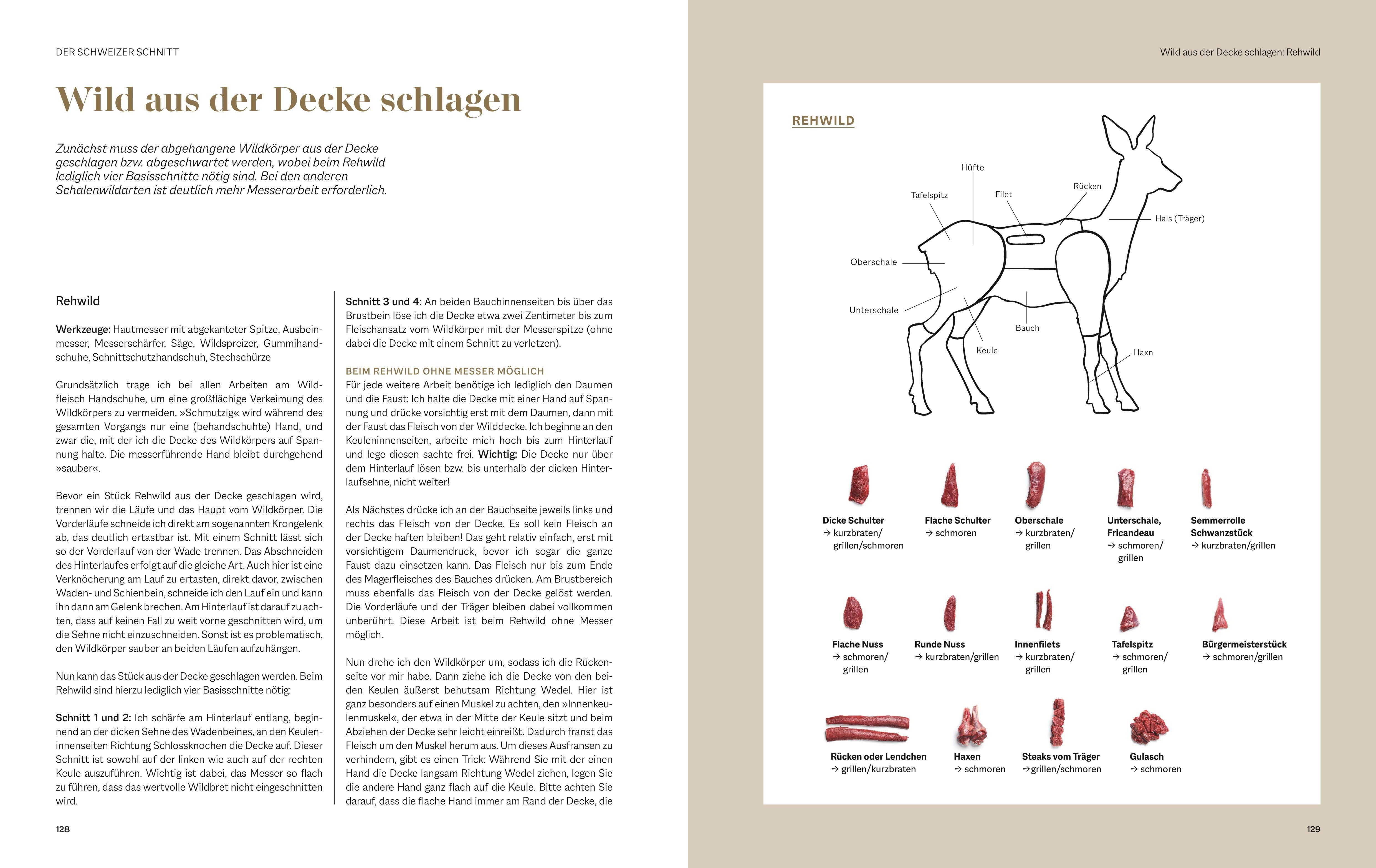 Beispielinhalt (Bild) Das Geheimnis des Schweizer Schnitts