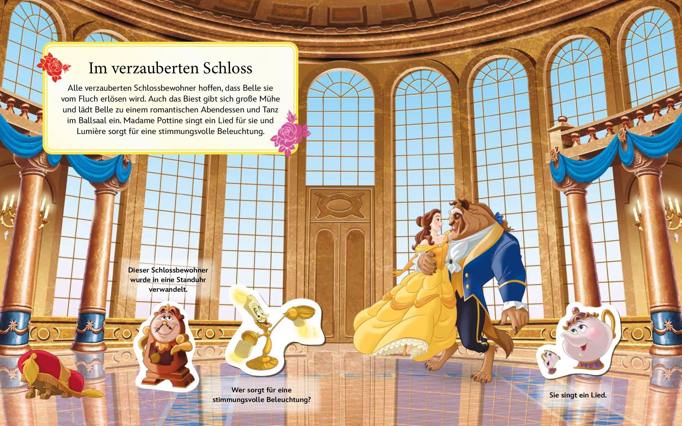 Beispielinhalt (Bild) Disney Klassiker Magnet-Spiel-Buch