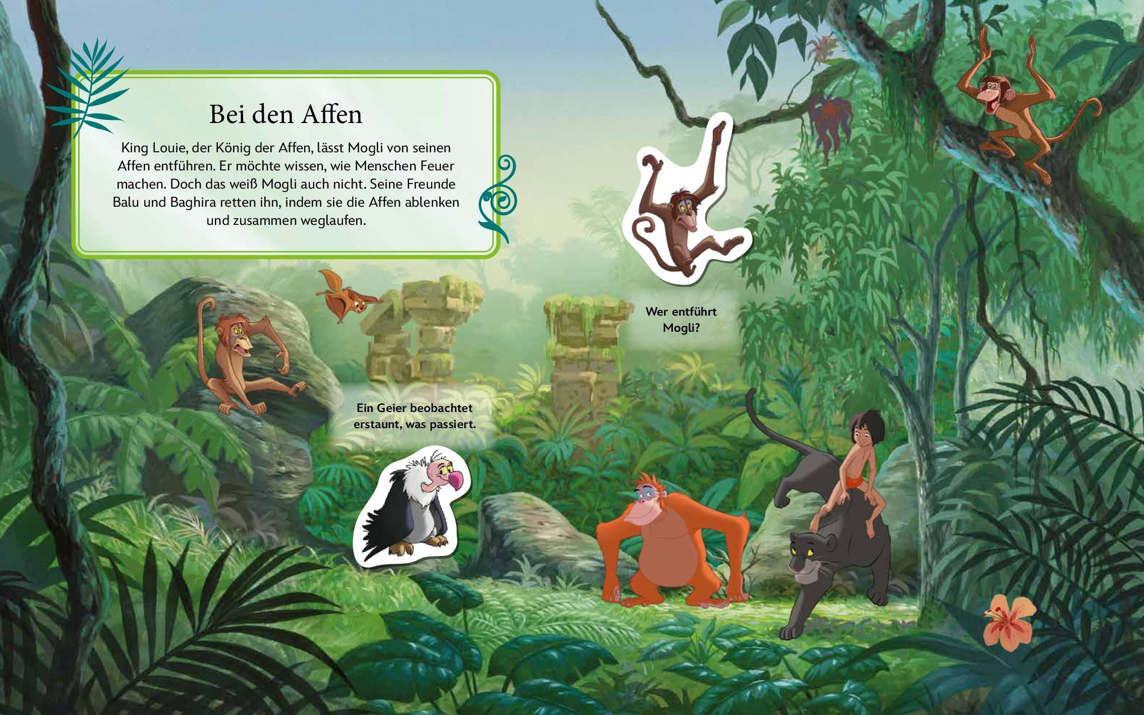 Beispielinhalt (Bild) Disney Klassiker Magnet-Spiel-Buch