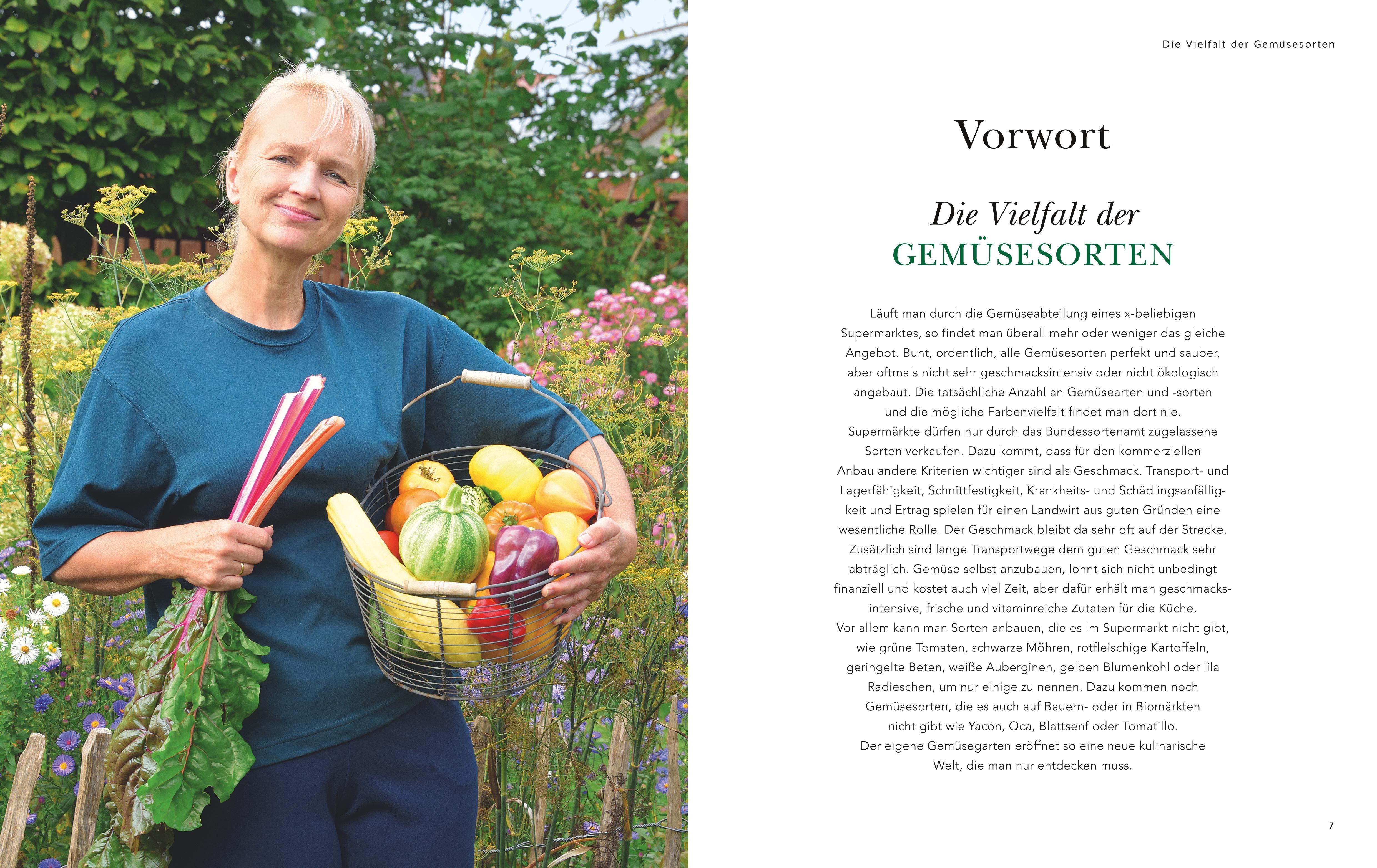 Beispielinhalt (Bild) Das große Garten-Gemüse-Buch