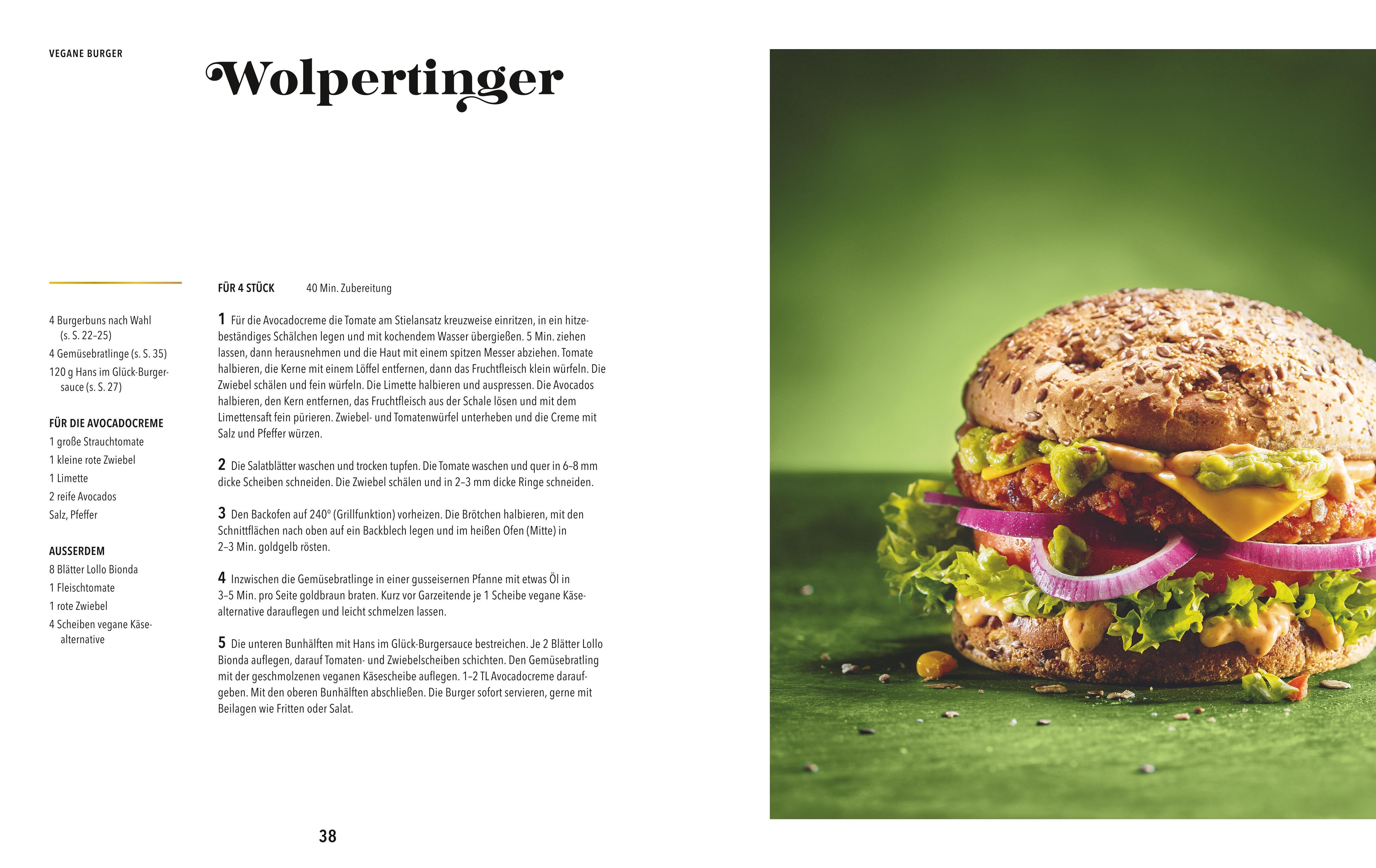 Beispielinhalt (Bild) Goldstücke - Die Hans im Glück Burger, Bowls und Drinks