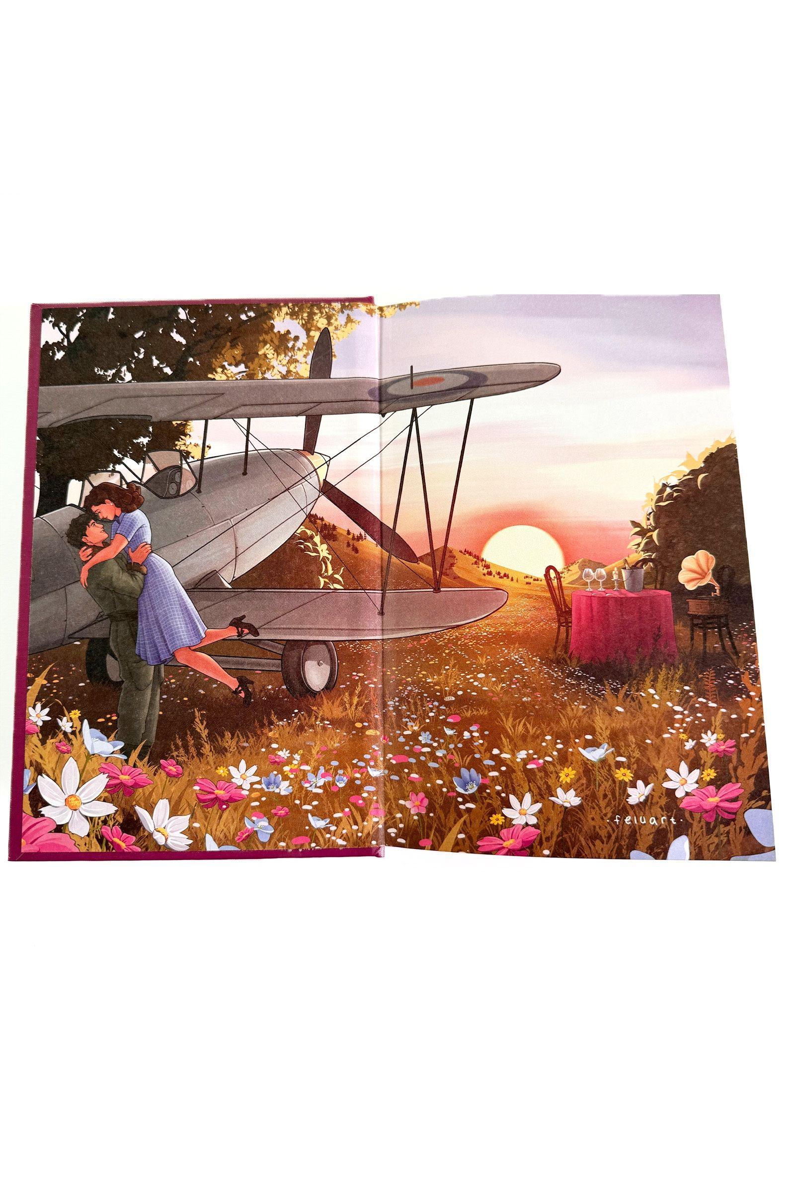 Beispielinhalt (Bild) The Things We Leave Unfinished (Signed)