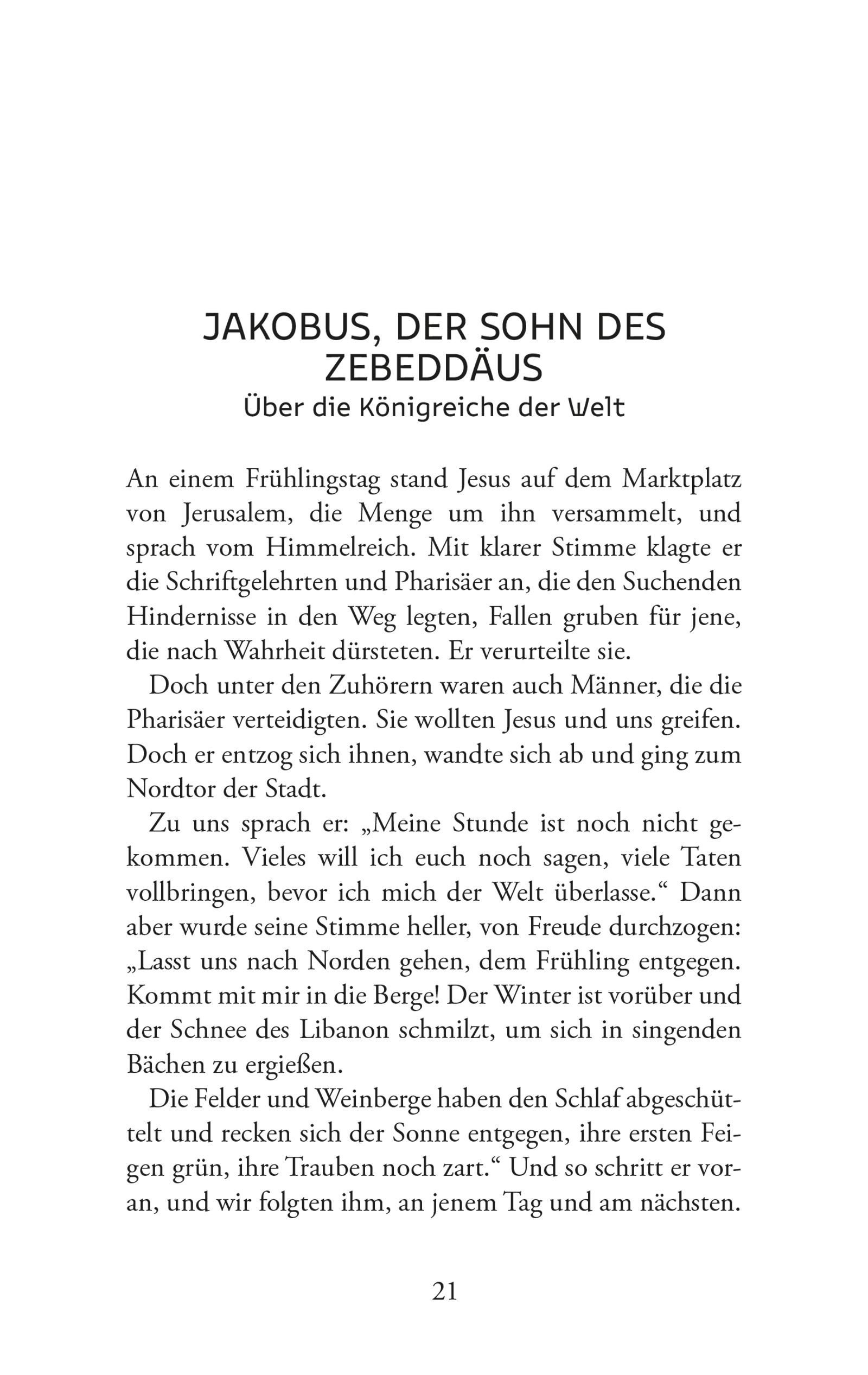 Beispielinhalt (Bild) Jesus, der Menschensohn. Khalil Gibran