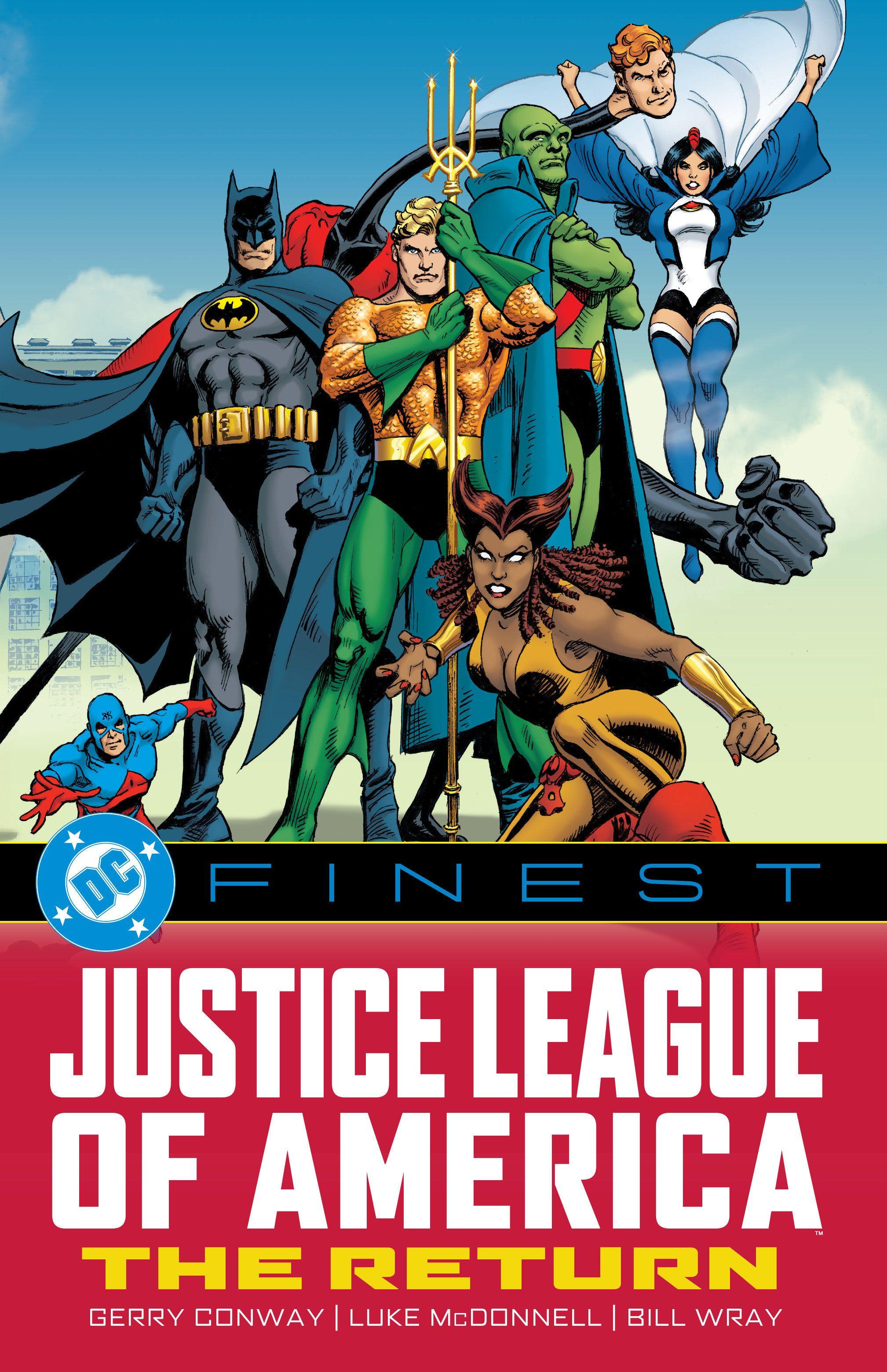 Vorderes Coverbild DC Finest: Justice League of America: The Return