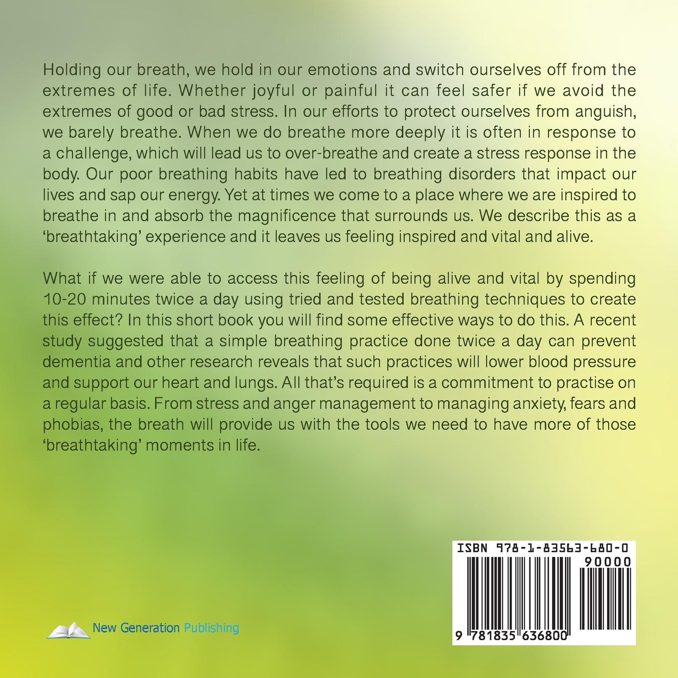 Rückseitencover Breathtaking