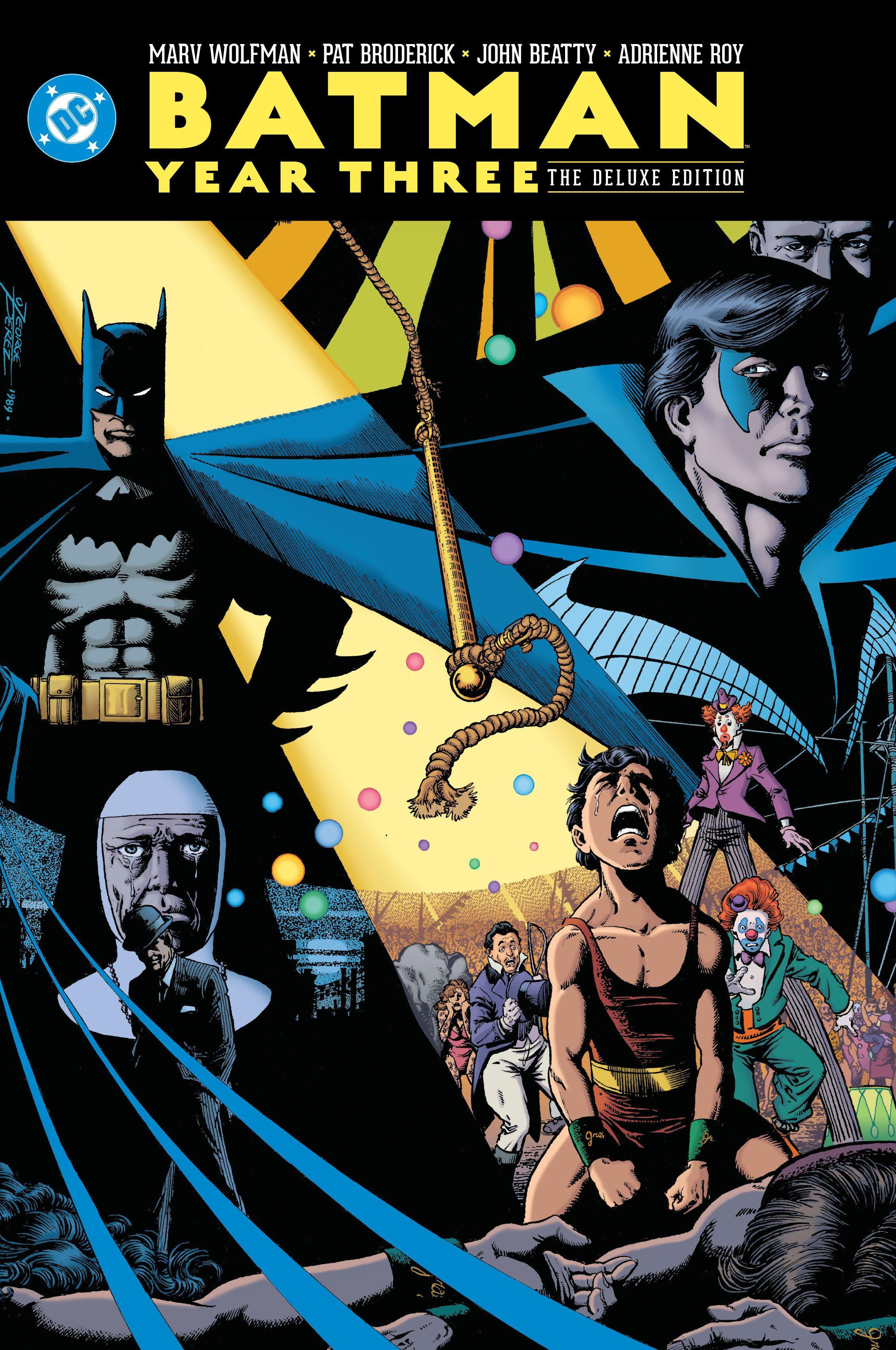 Vorderes Coverbild Batman: Year Three: The Deluxe Edition