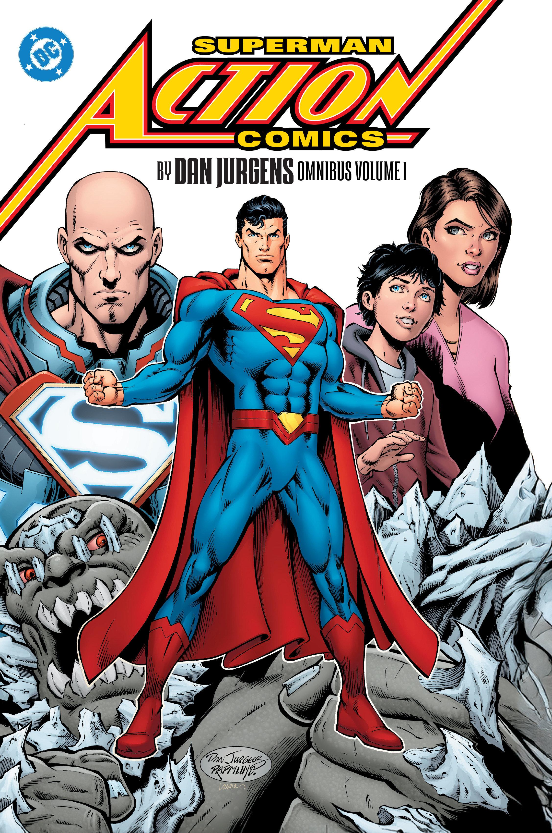 Vorderes Coverbild Superman: Action Comics by Dan Jurgens Omnibus Vol. 1