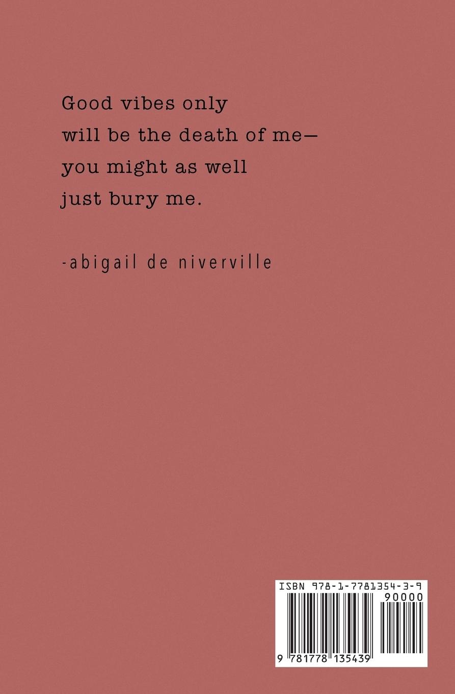 Rückseitencover Bad Vibes Only