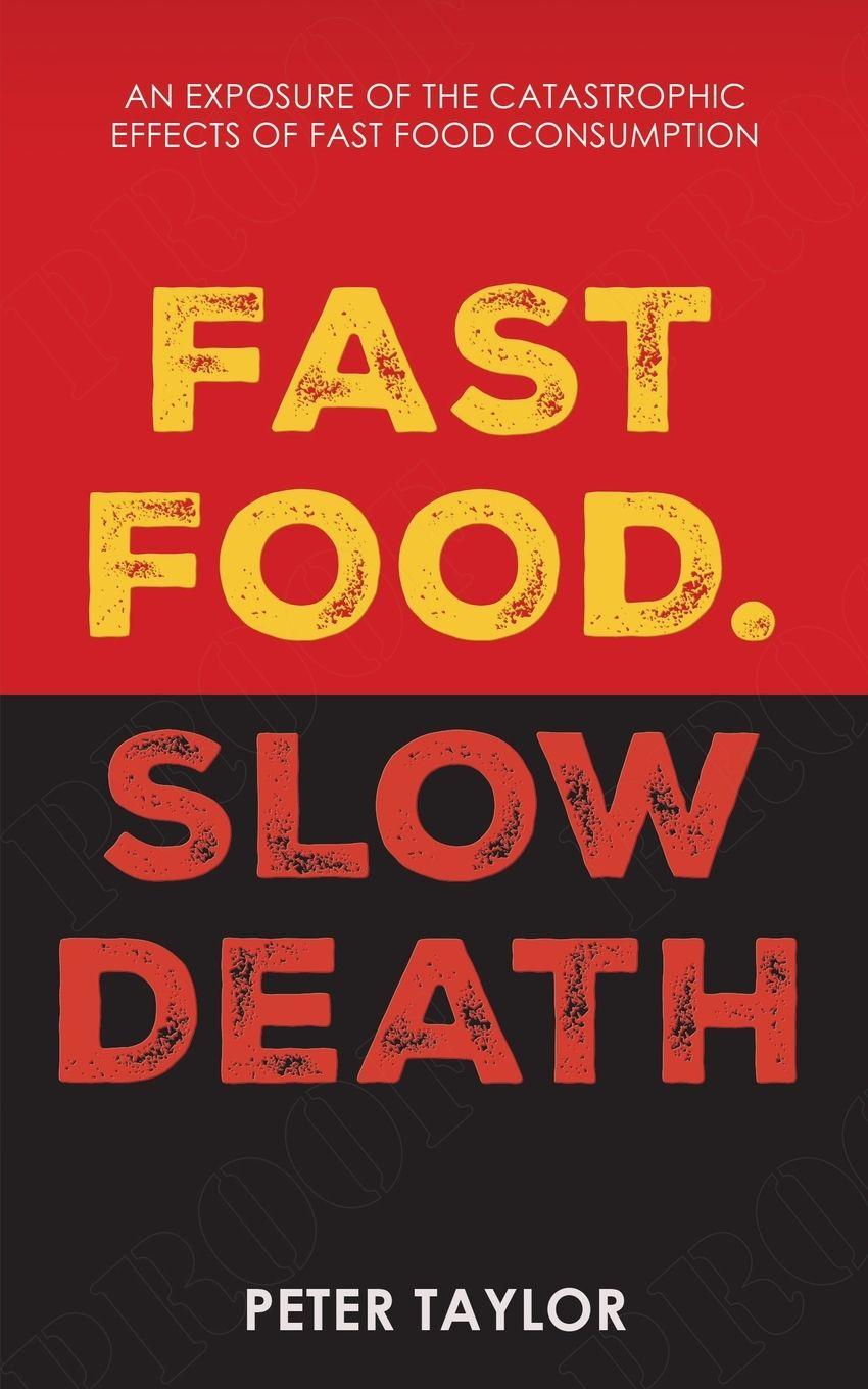 Vorderes Coverbild Fast Food Slow Death
