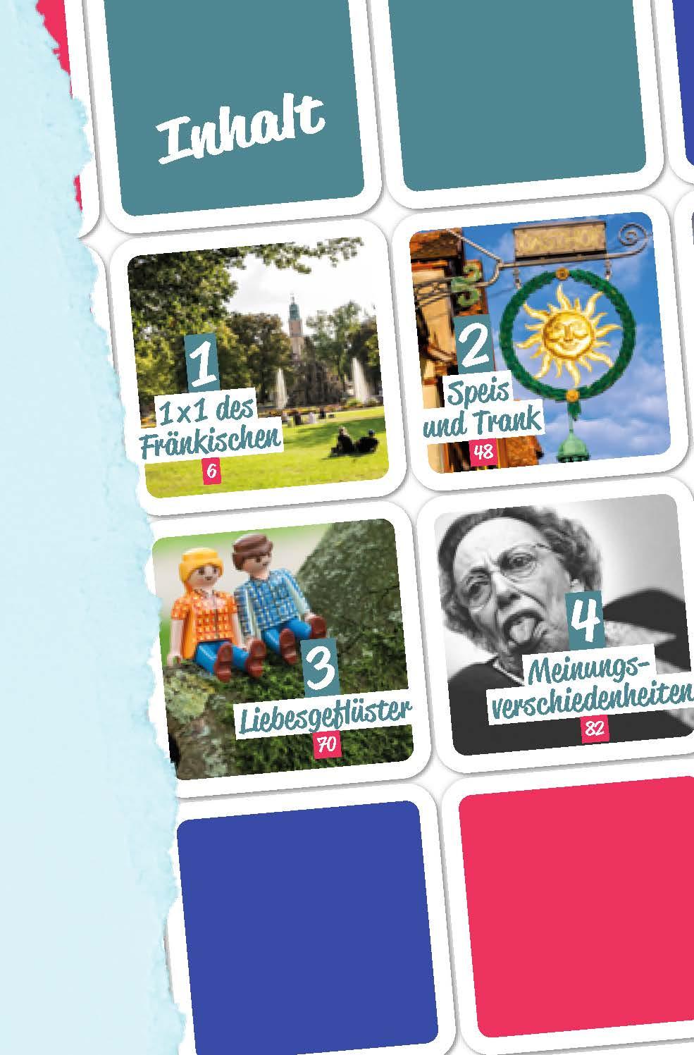 Beispielinhalt (Bild) Langenscheidt So geht Mundart Fränkisch