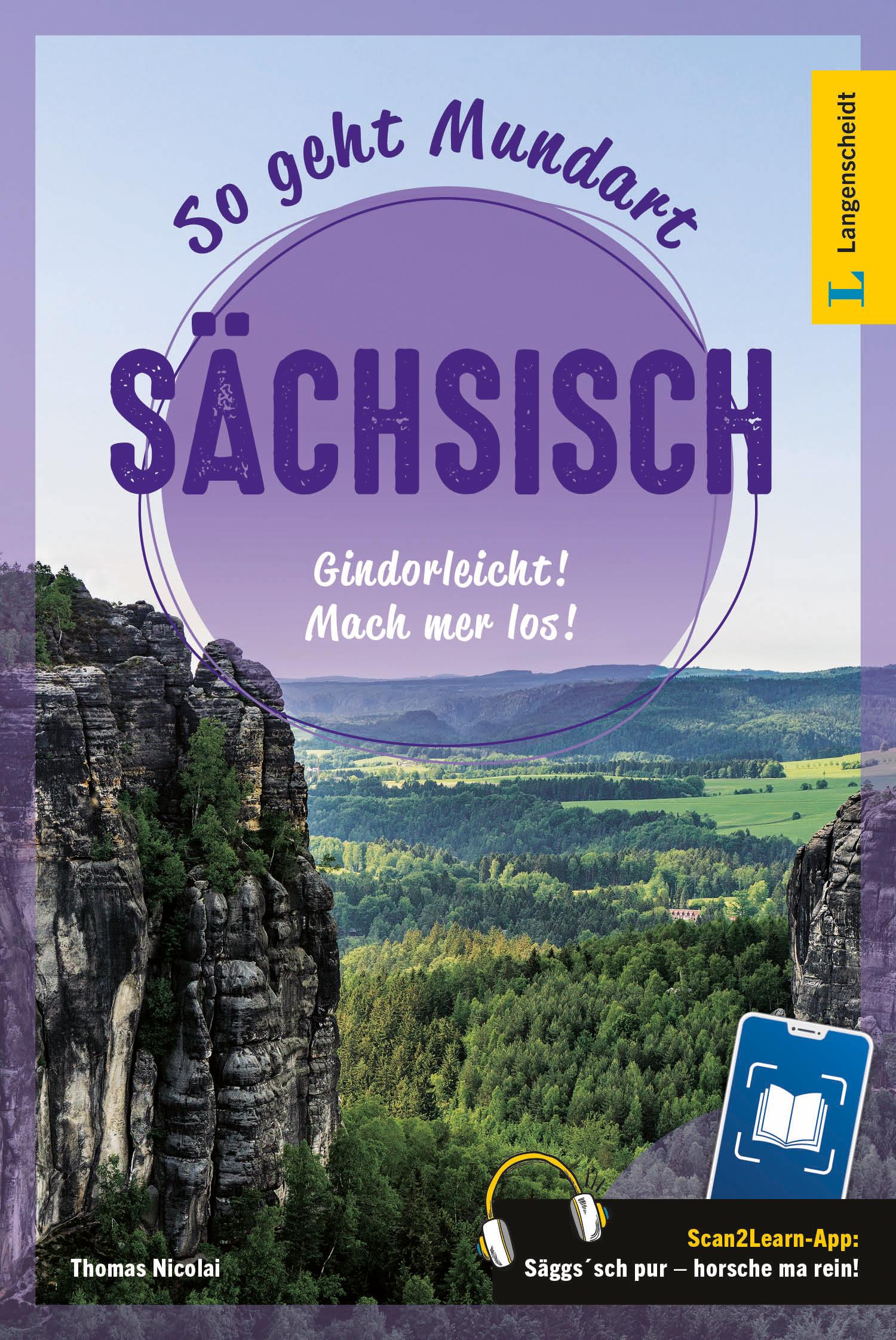 Vorderes Coverbild Langenscheidt So geht Mundart Sächsisch