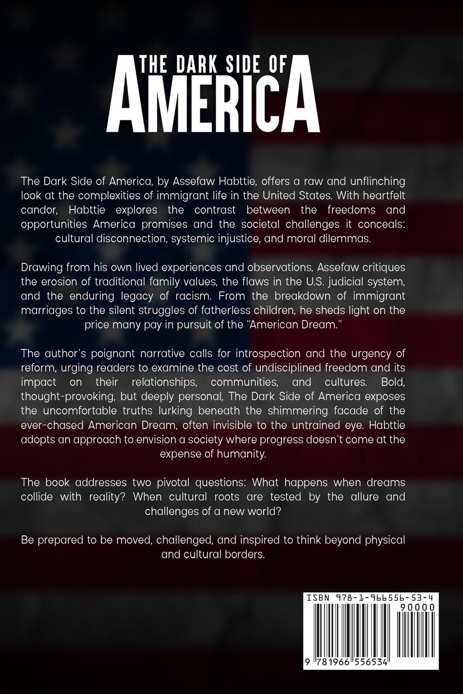 Rückseitencover THE DARK SIDE OF AMERICA