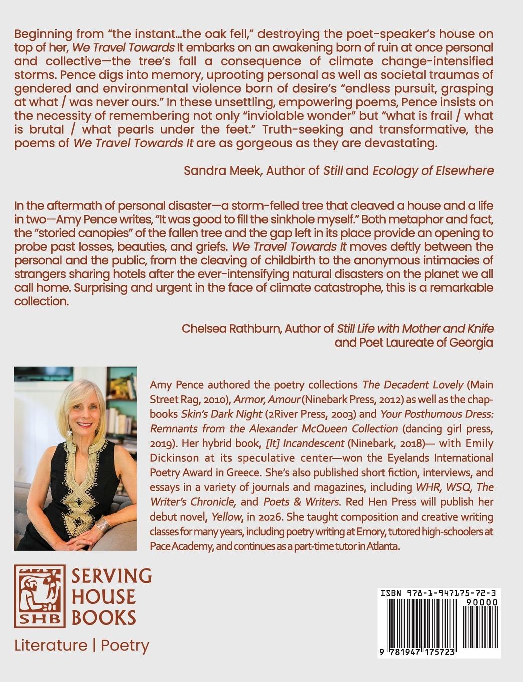 Rückseitencover We Travel Towards It